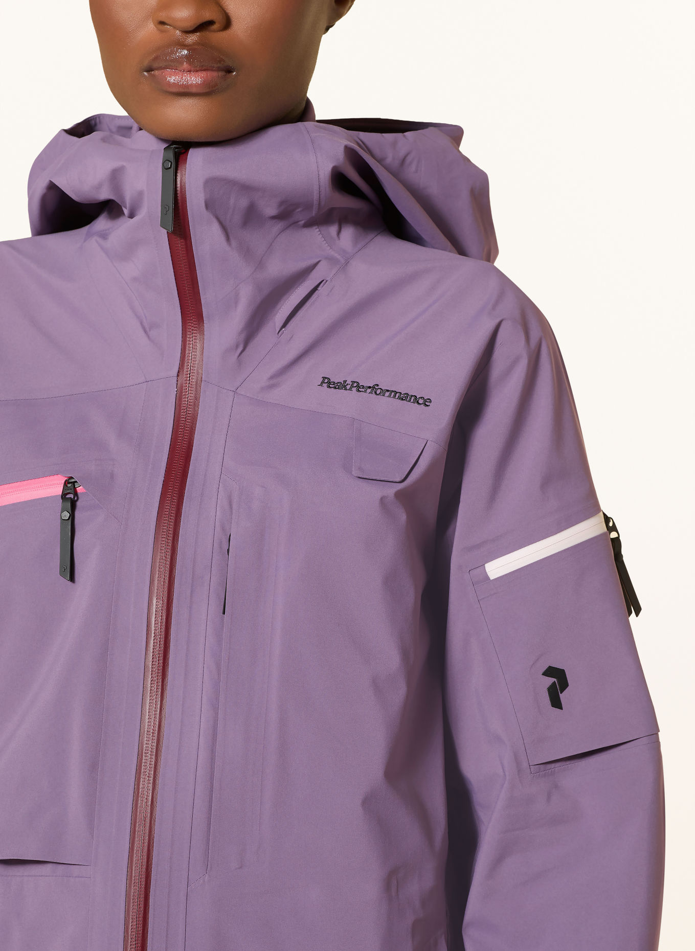 Peak Performance Hardshell-Skijacke ALPINE GORE-TEX 3L: LILA