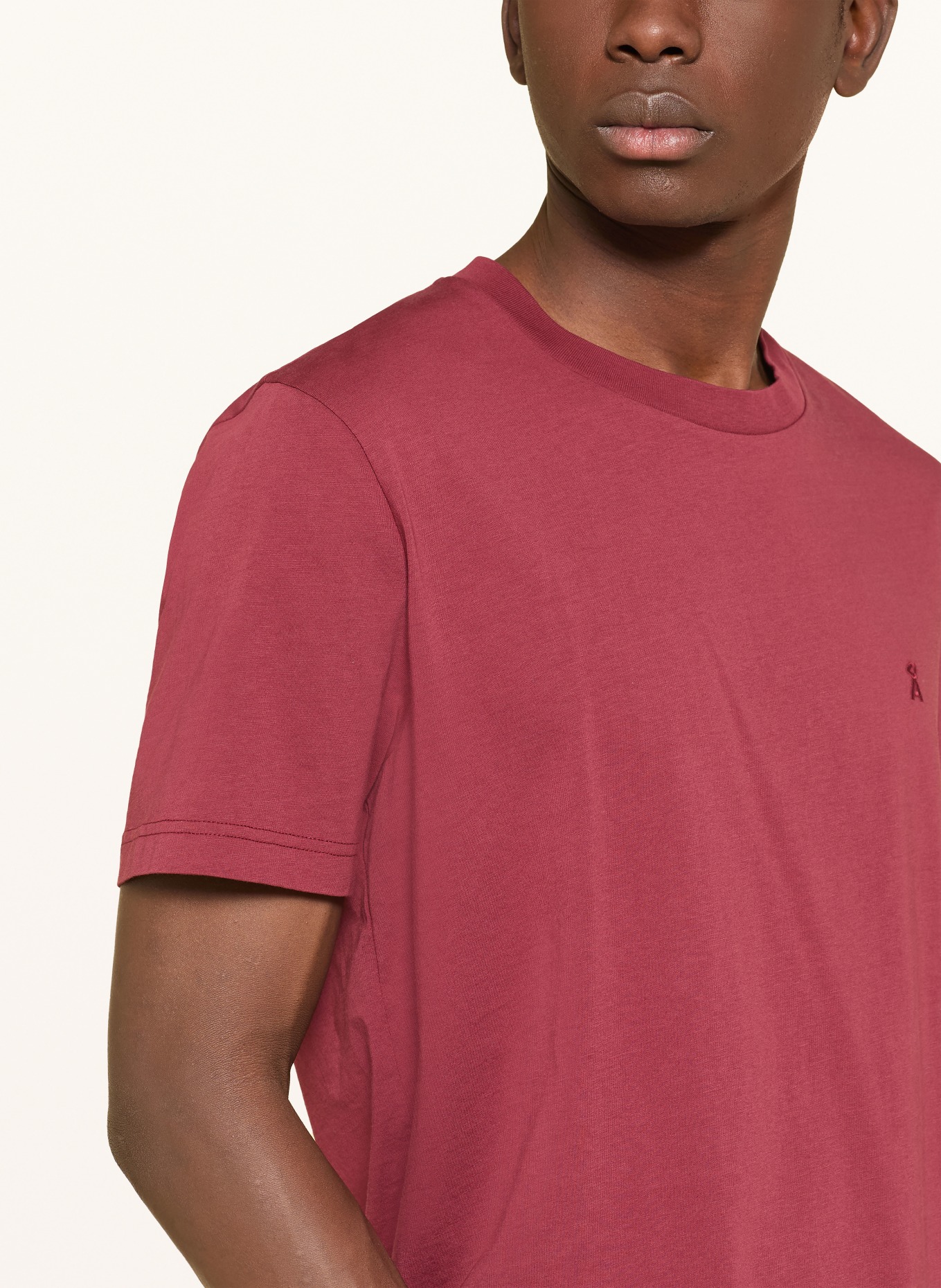 ARMEDANGELS T-shirt JAAMES: DONKERROOD