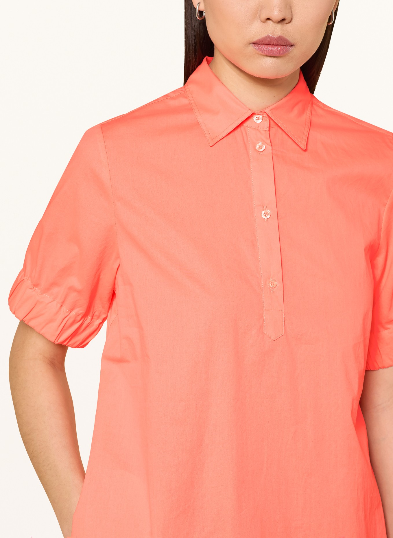 Emily VAN DEN BERGH Hemdblusenkleid: NEONPINK