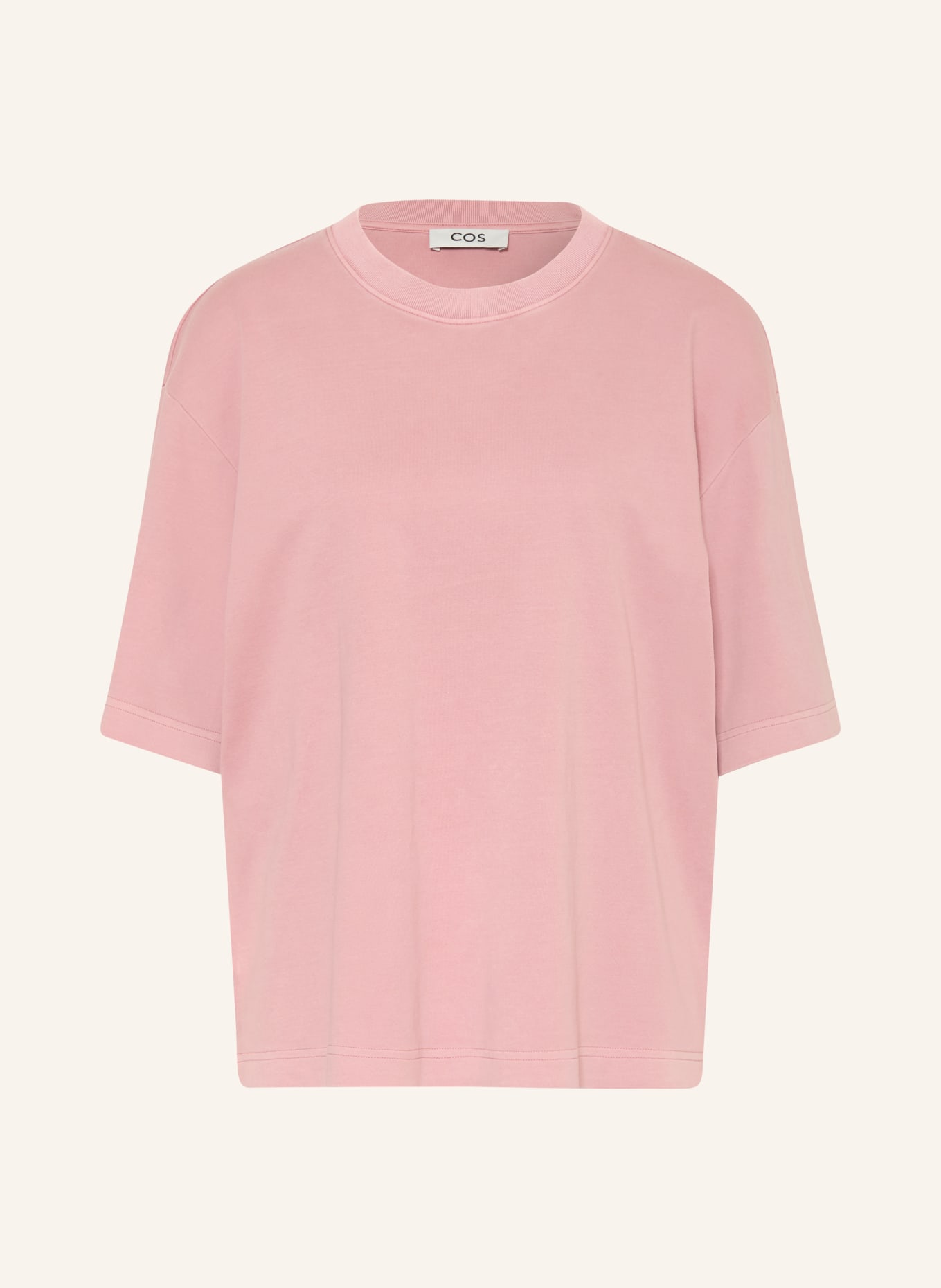 COS Oversized shirt with 3/4 sleeves: ROSE
