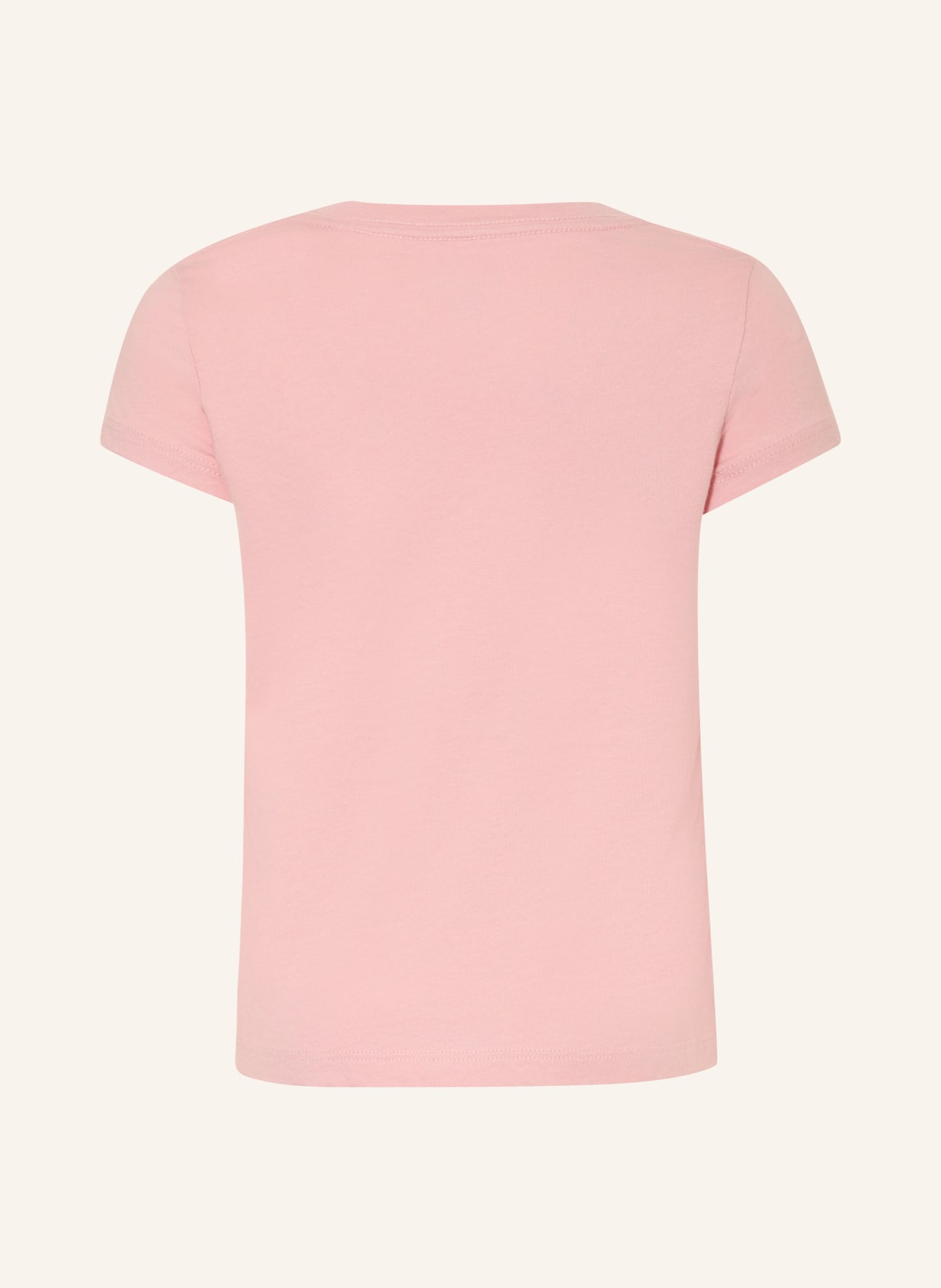 POLO RALPH LAUREN T-Shirt: ROSÉ / COGNAC / MINT