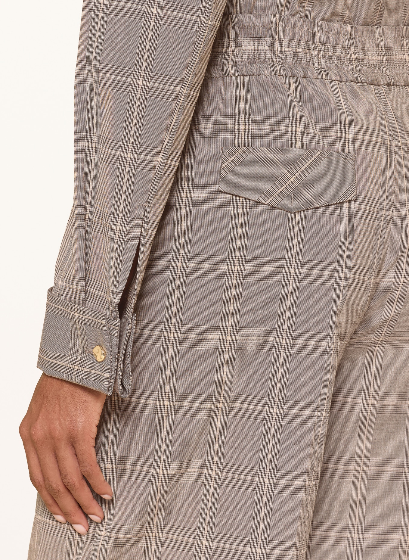 RIANI Marlenehose: GRAU / BEIGE / SCHWARZ