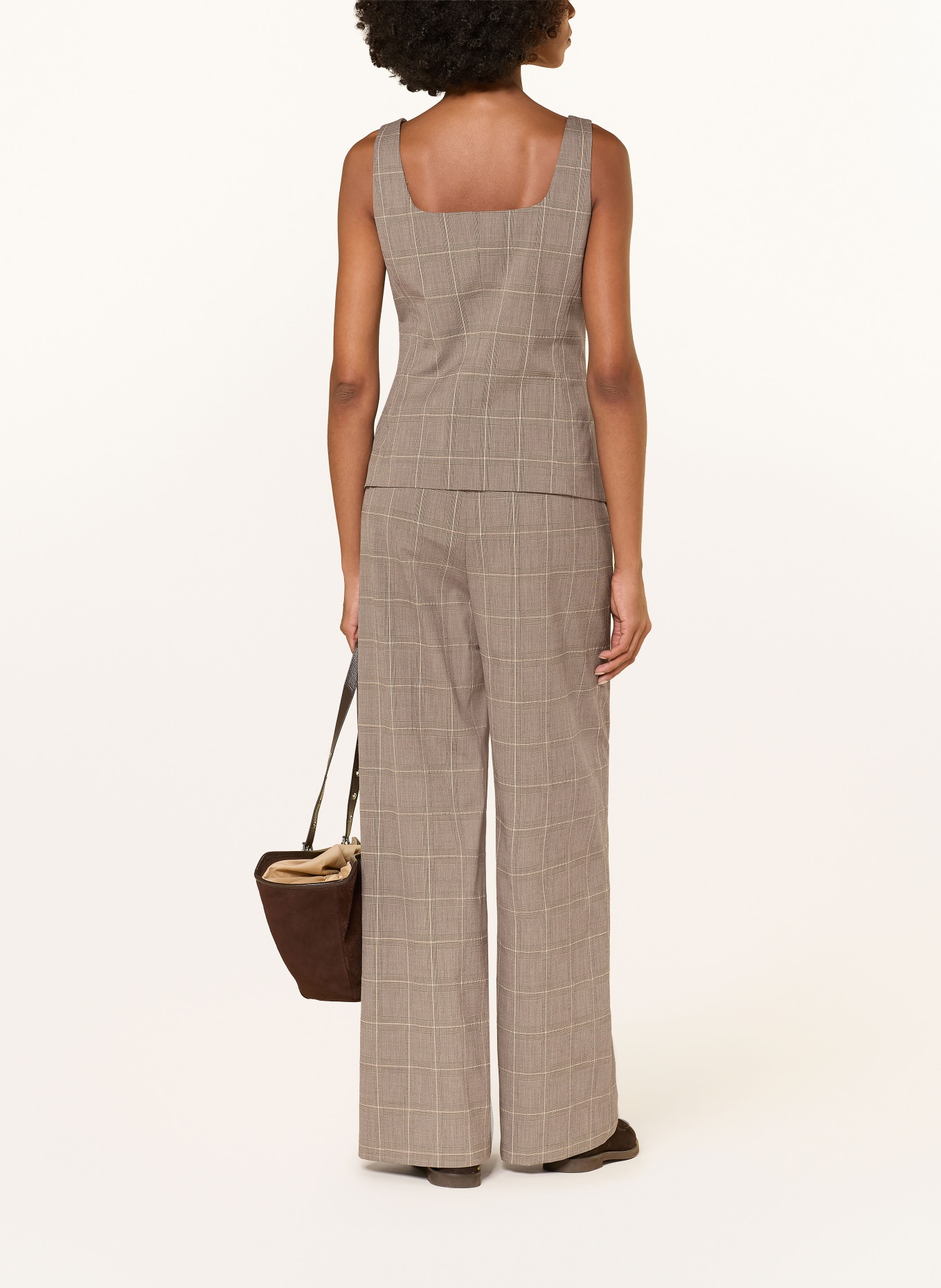 RIANI Blazer vest: TAUPE / CAMEL / BROWN