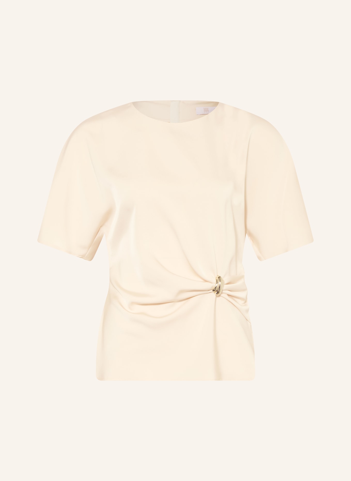 RIANI Blusenshirt aus Satin: ECRU