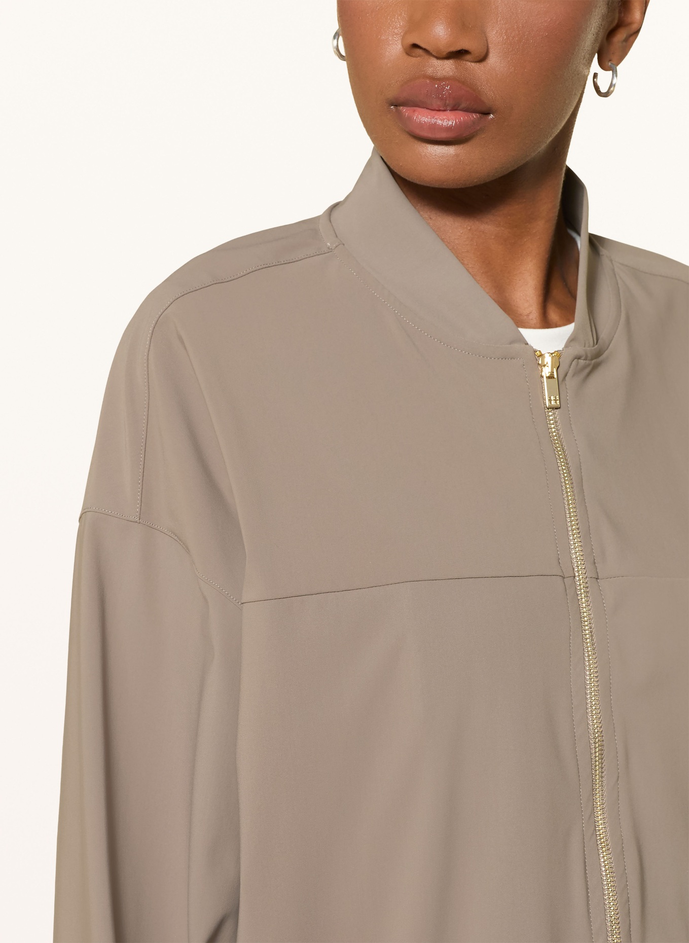 RIANI Satinblouson: TAUPE