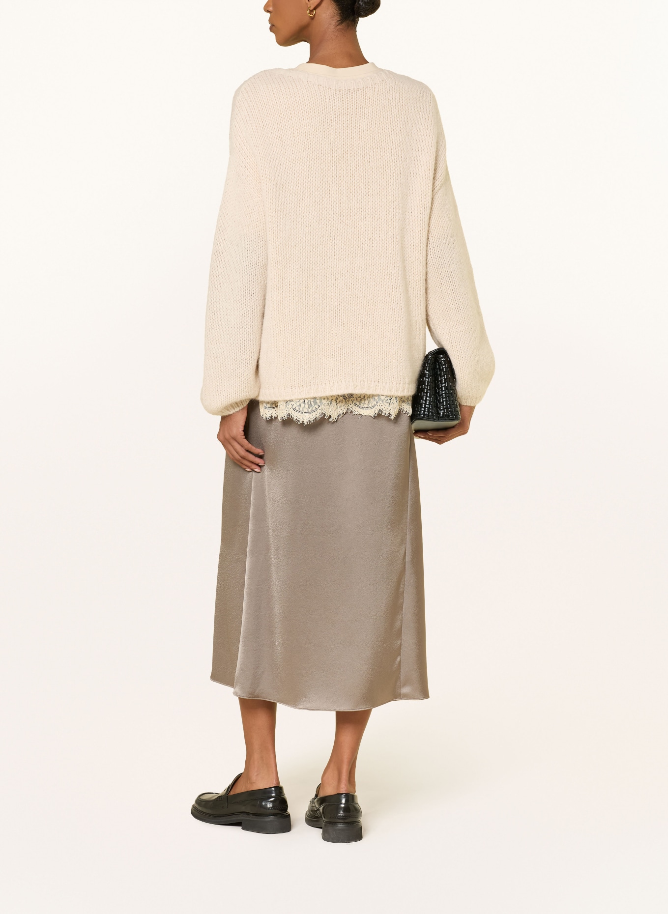 RIANI Pullover mit Alpaka: ECRU