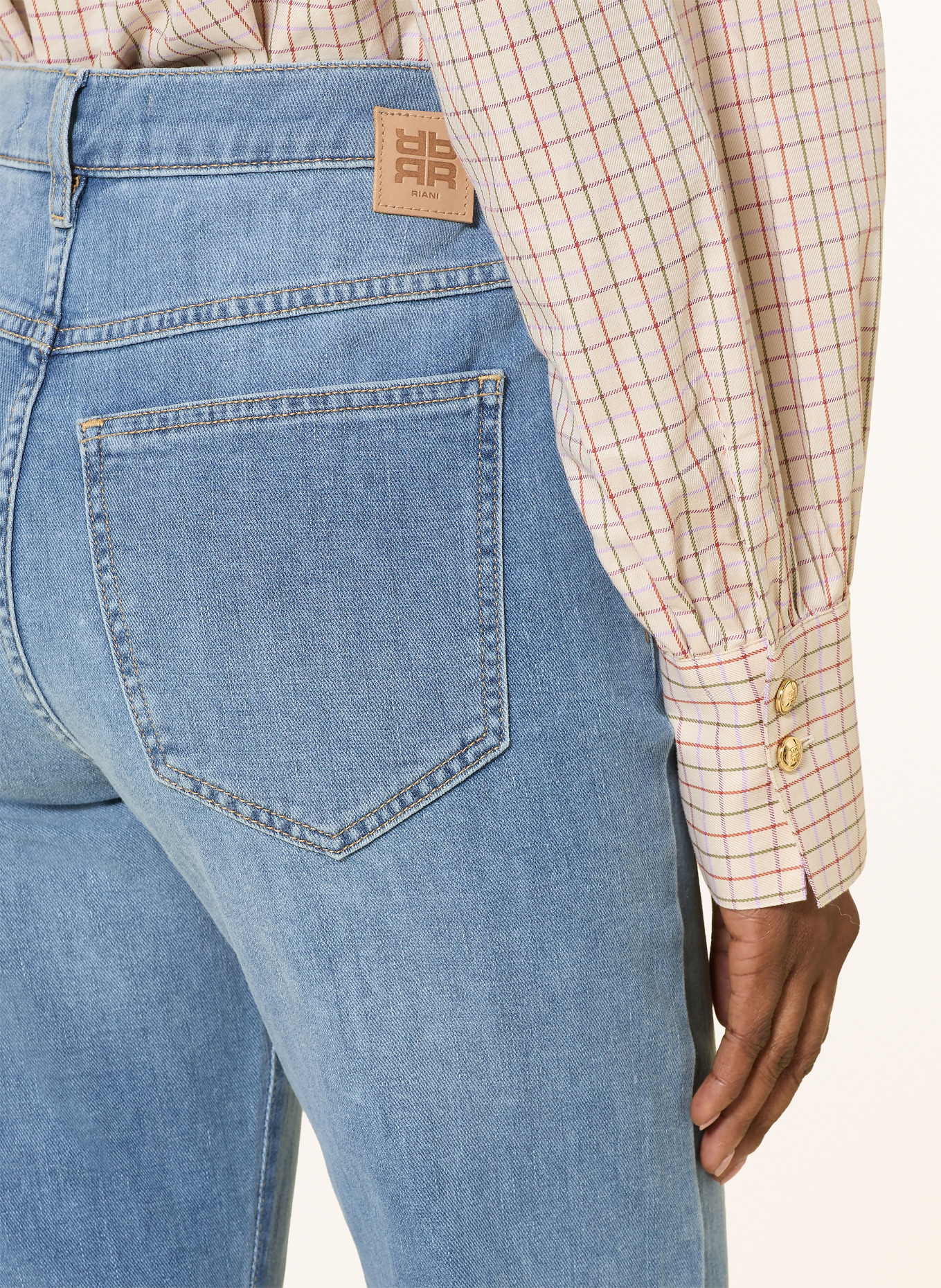 RIANI Blugi bootcut: 410 bleached blue