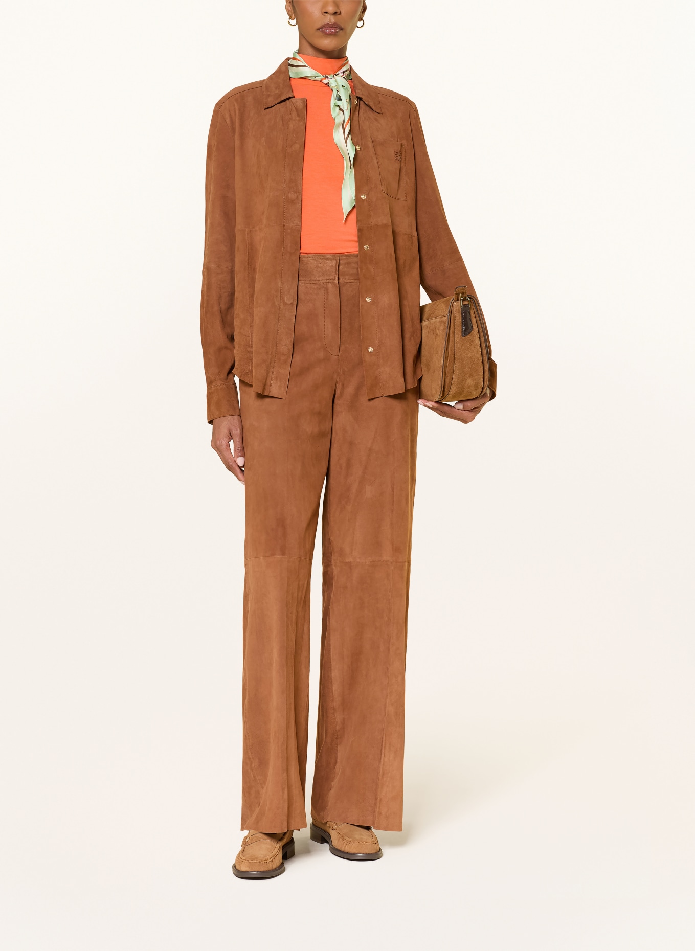 RIANI Lederjacke: COGNAC