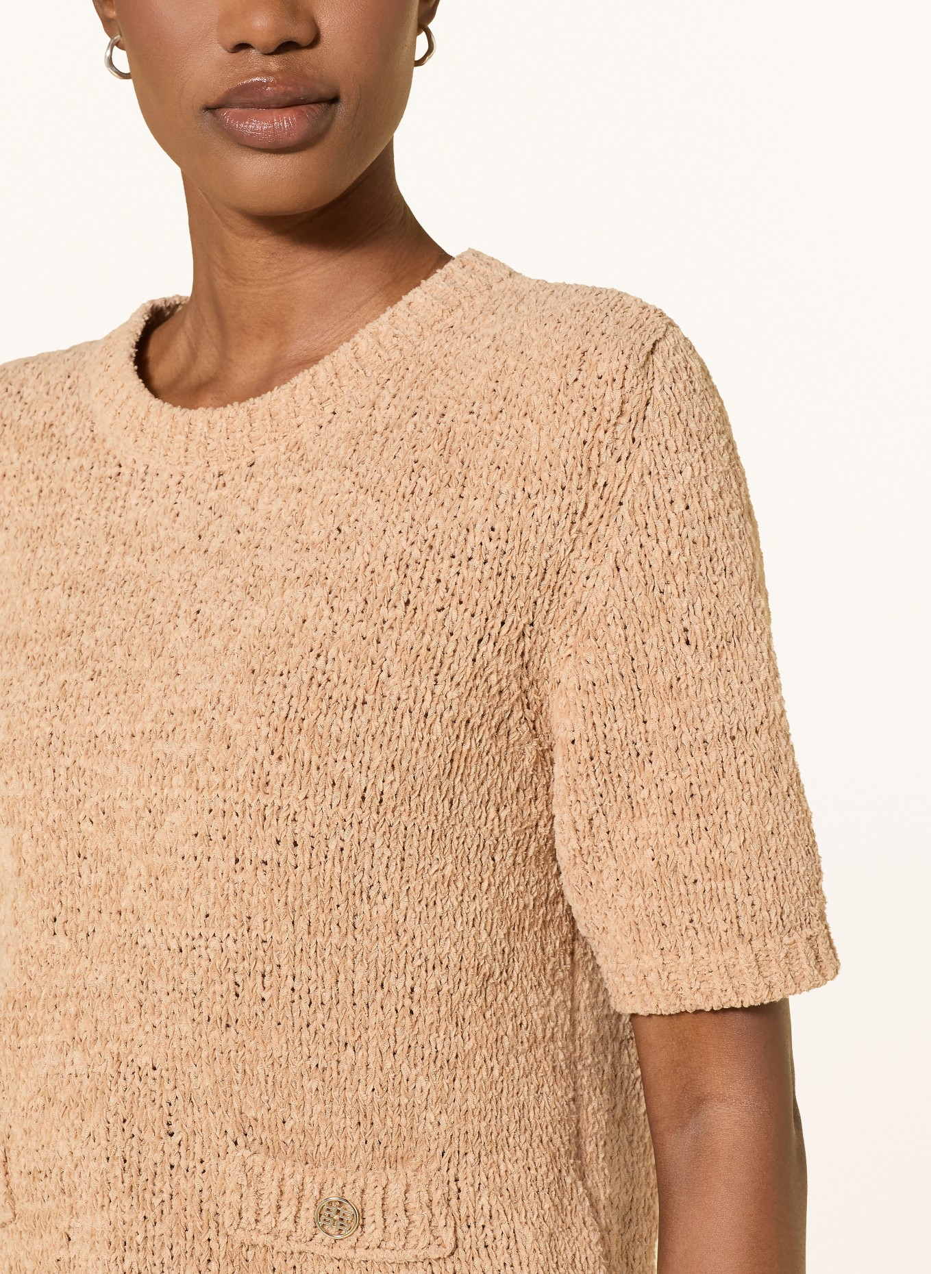 RIANI Gebreide trui: BEIGE