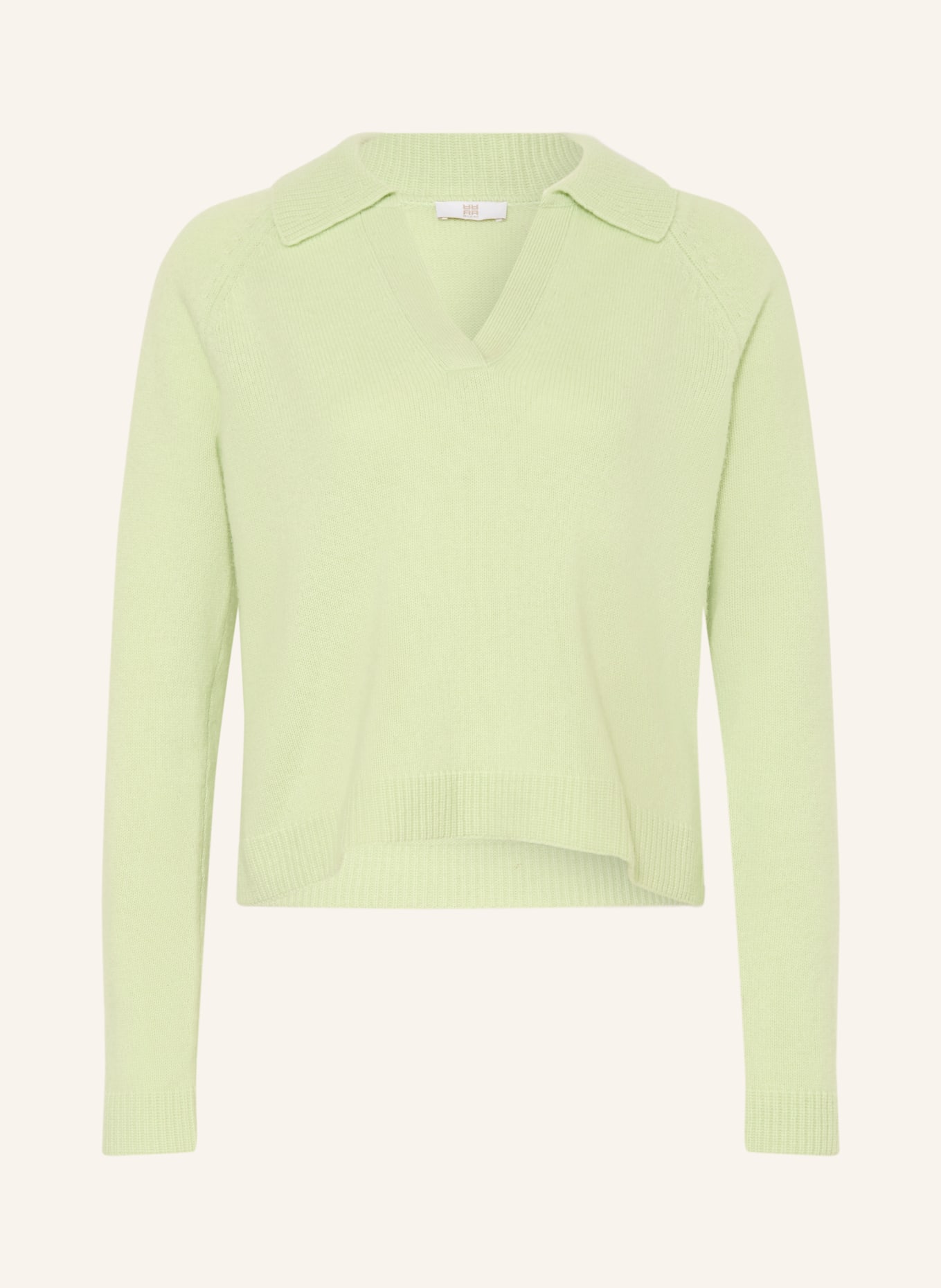 RIANI Pullover mit Cashmere: HELLGRÜN