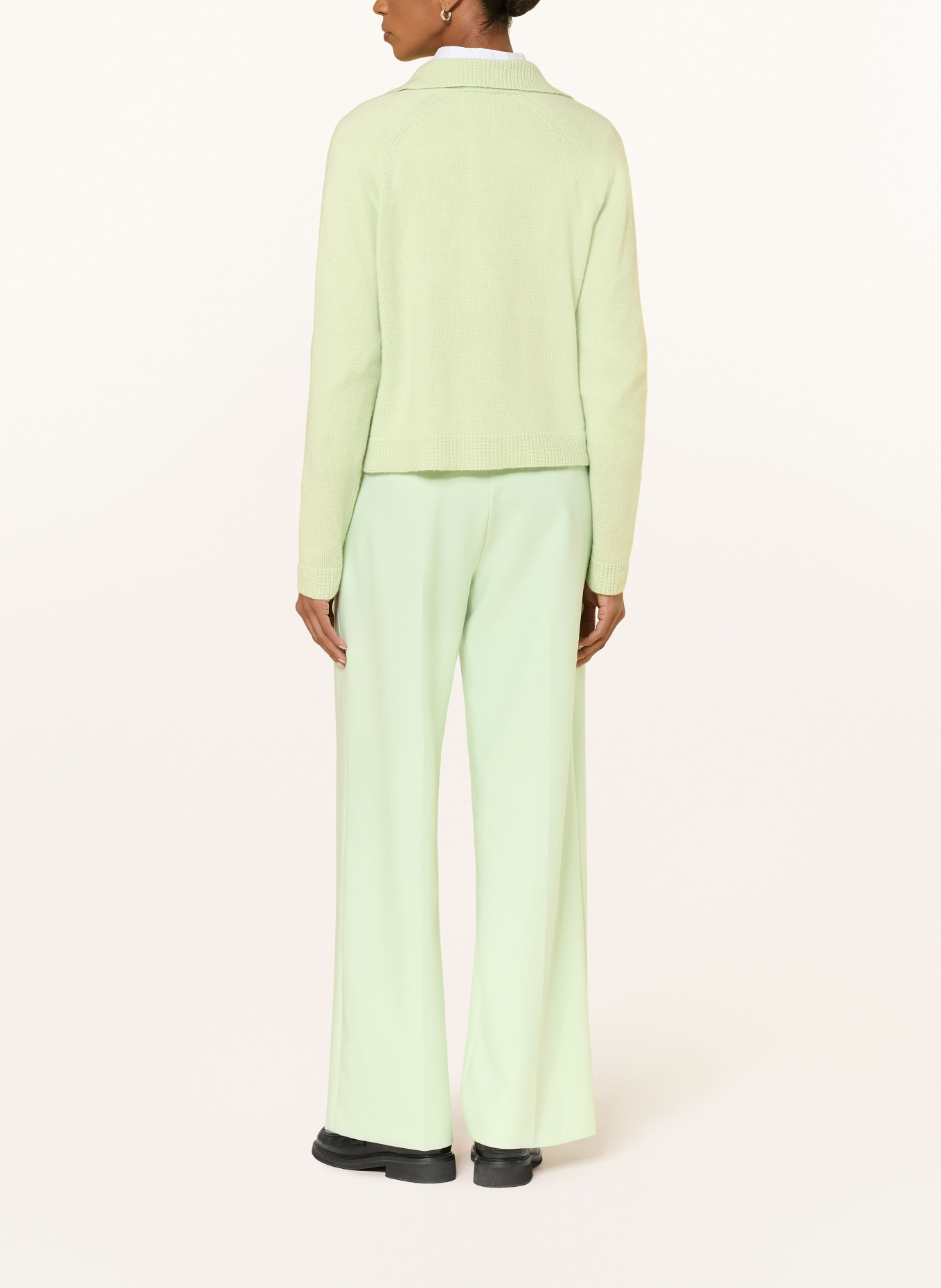 RIANI Pullover mit Cashmere: HELLGRÜN