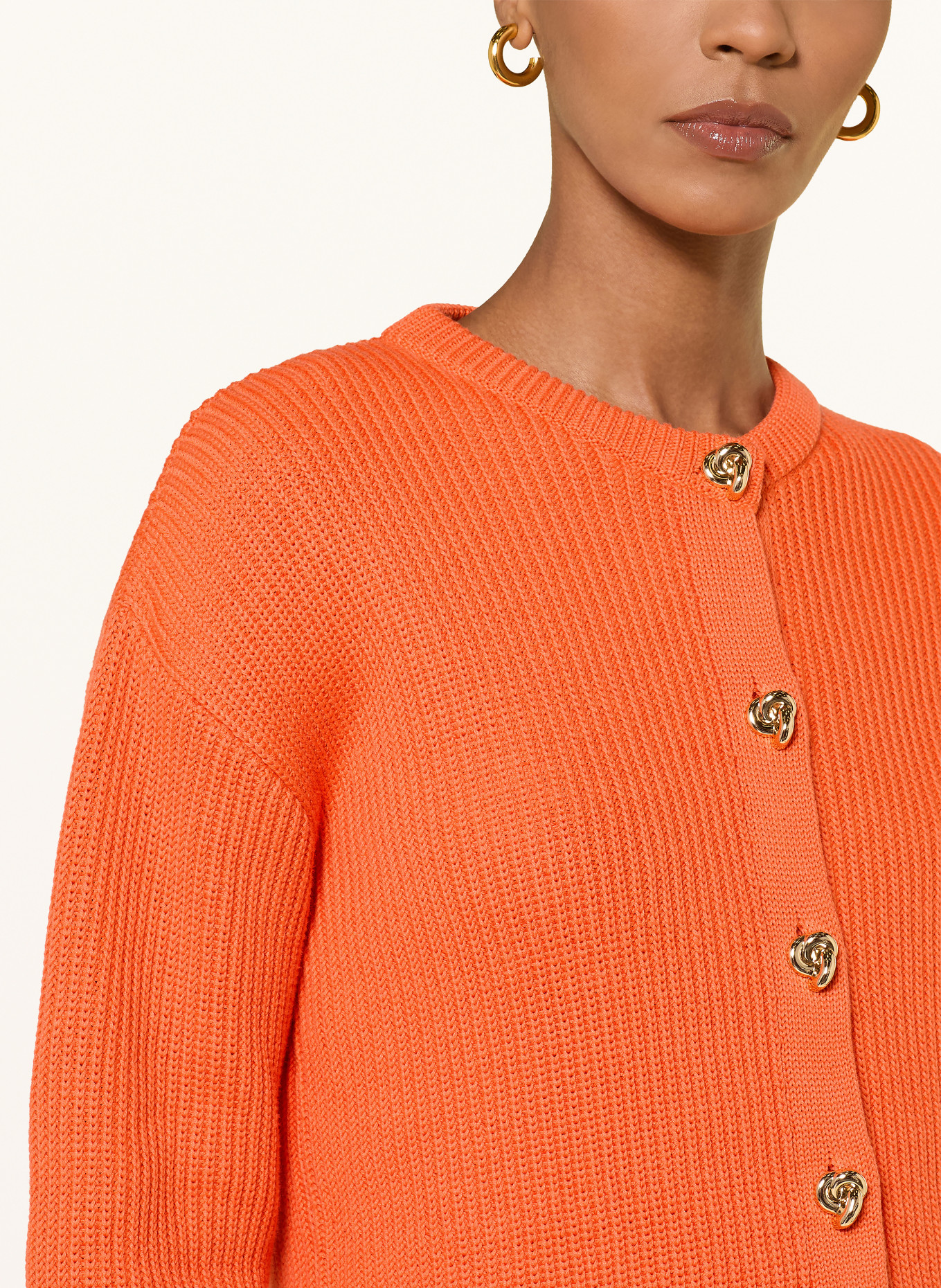 RIANI vest: ORANJE / GOUD