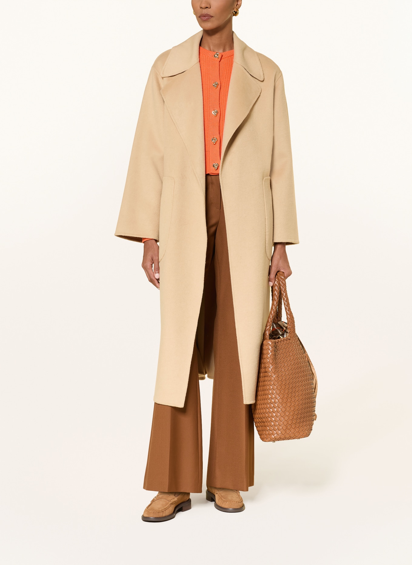 RIANI Mantel: CAMEL