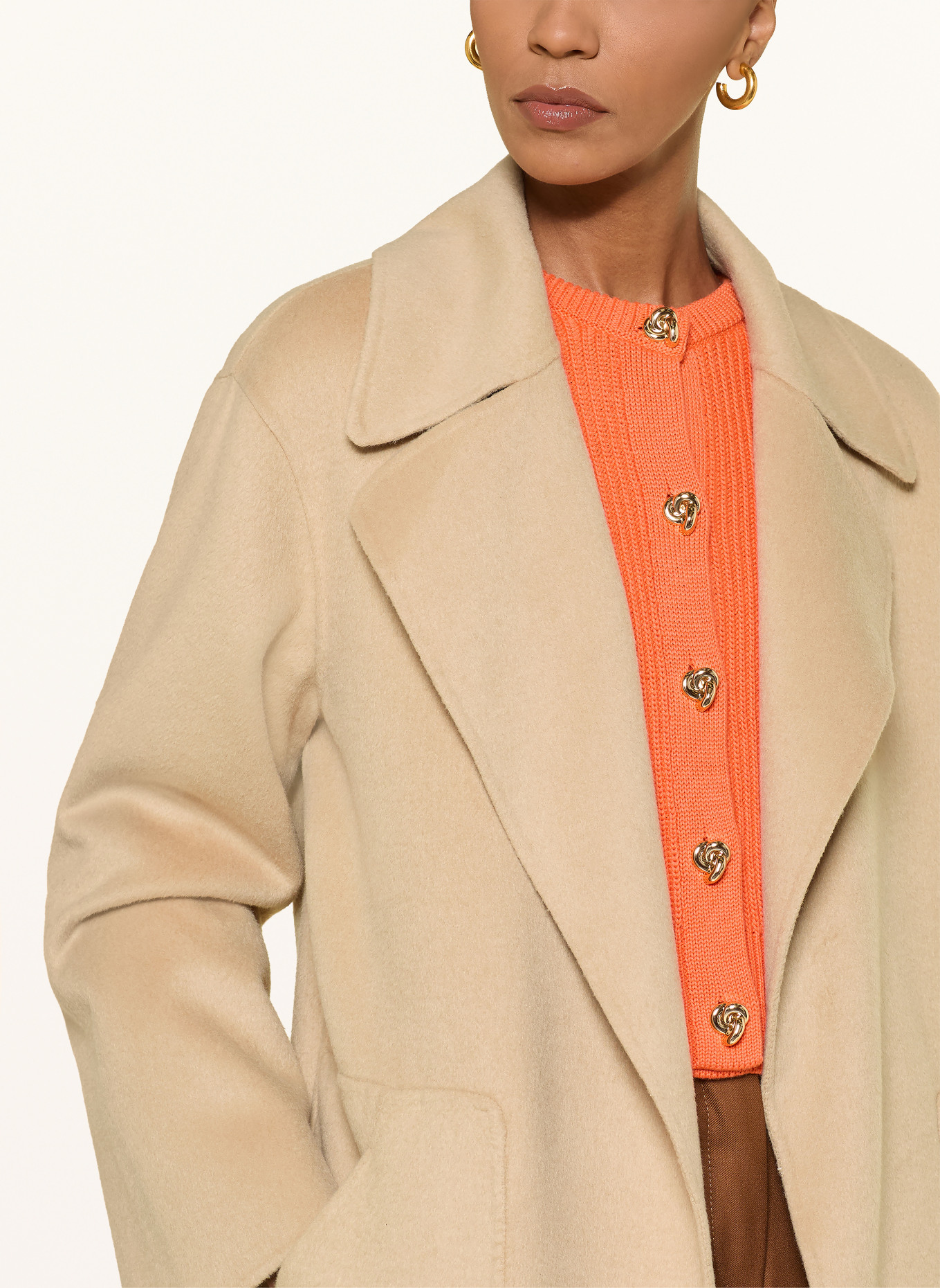 RIANI Mantel: CAMEL