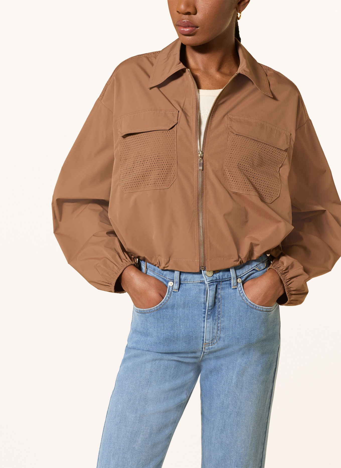 RIANI Blouson: BRAUN