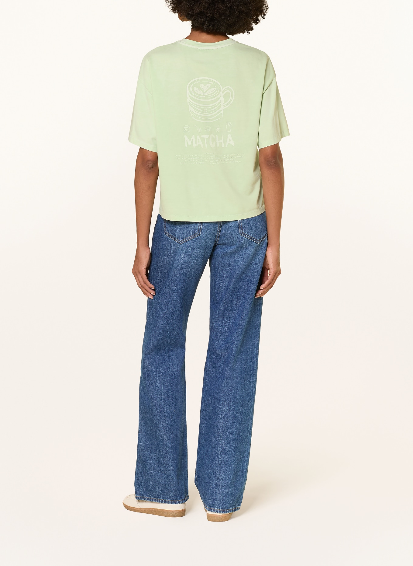 RIANI T-Shirt: HELLGRÜN