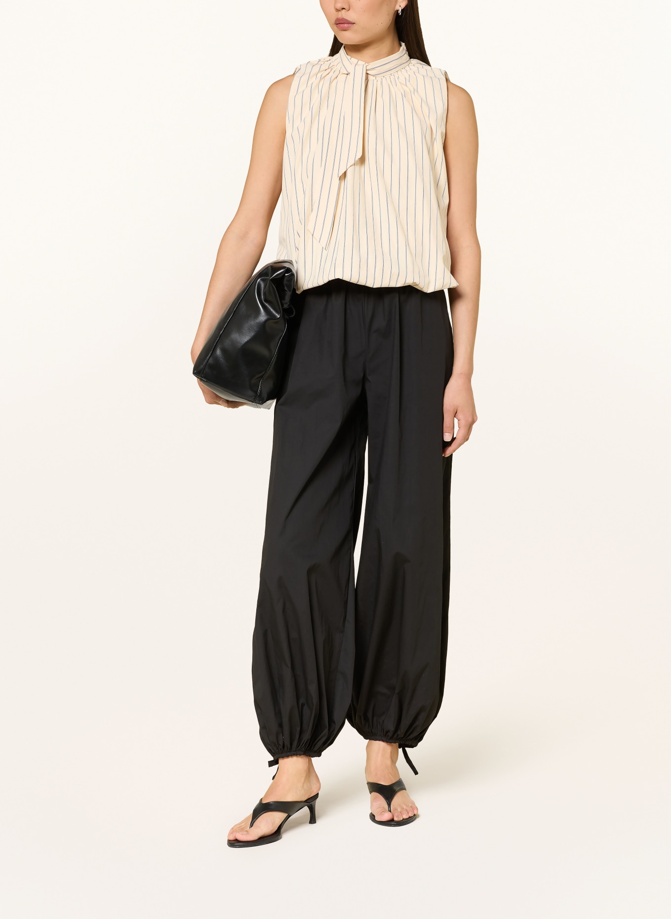 NEO NOIR ROXANE Pants: BLACK