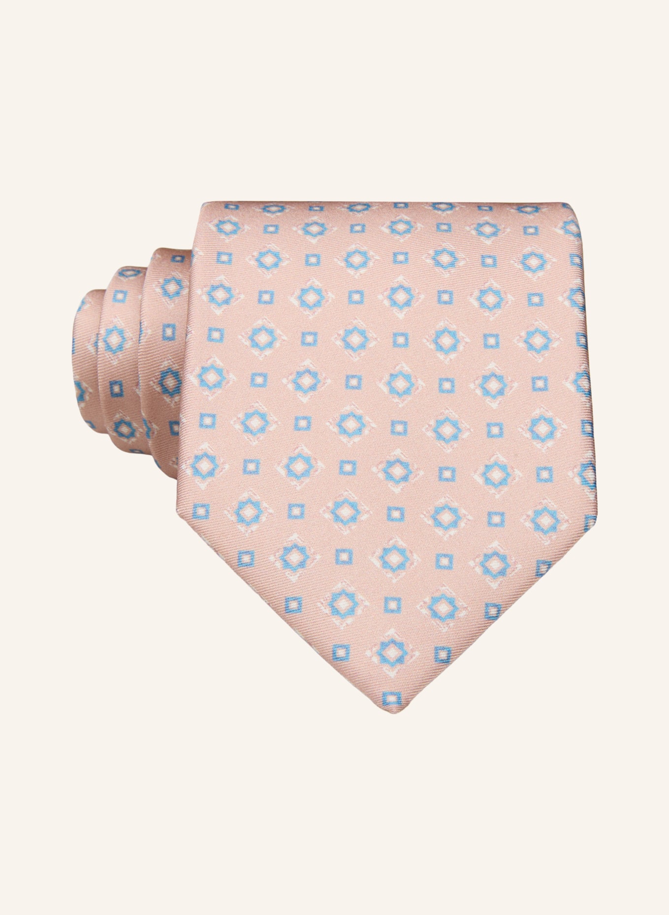 PAUL Tie: LIGHT ORANGE / LIGHT BLUE