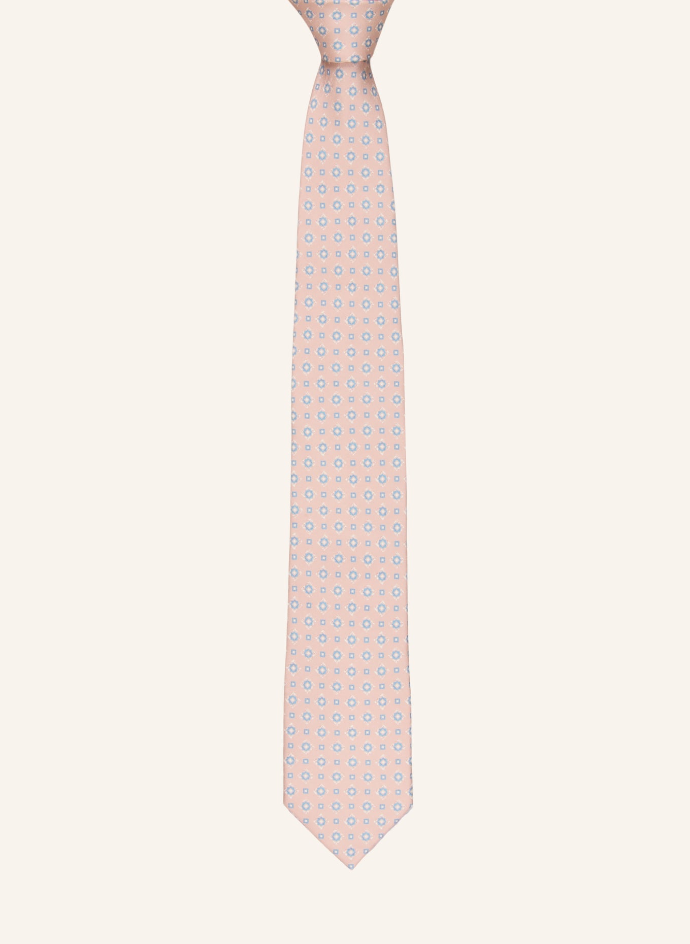 PAUL Tie: LIGHT ORANGE / LIGHT BLUE