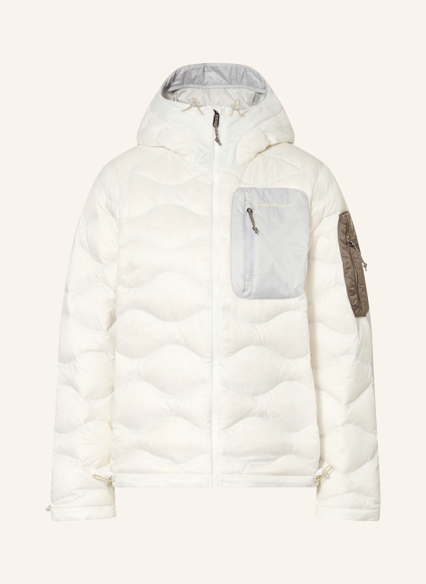 Peak Performance Daunenjacke HELIUM UTILITY: CREME / TAUPE / GRAU