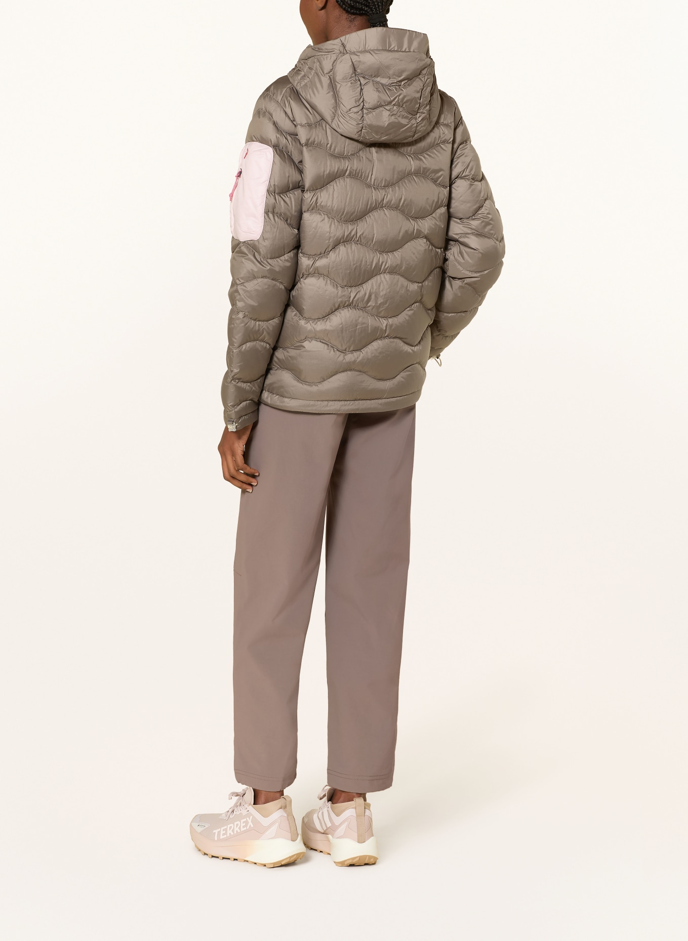 Peak Performance Doudoune HELIUM: TAUPE / ROSE / ROSE FUCHSIA