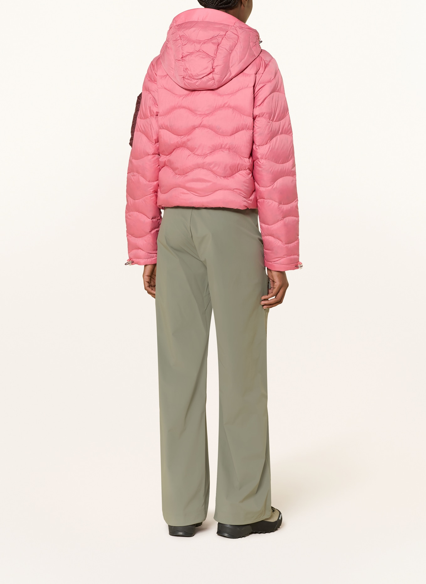 Peak Performance Doudoune HELIUM UTILITY: ROUGE CLAIR / ROSE CLAIR / ROUGE FONCÉ