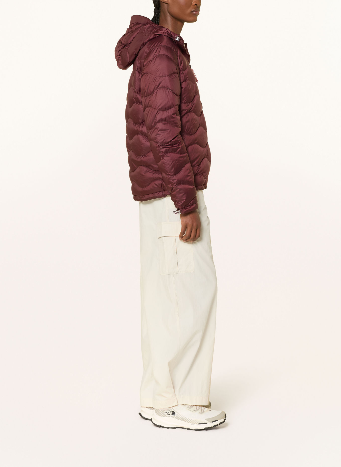 Peak Performance Daunenjacke HELIUM AOP UTILITY: DUNKELROT / TAUPE / HELLROT