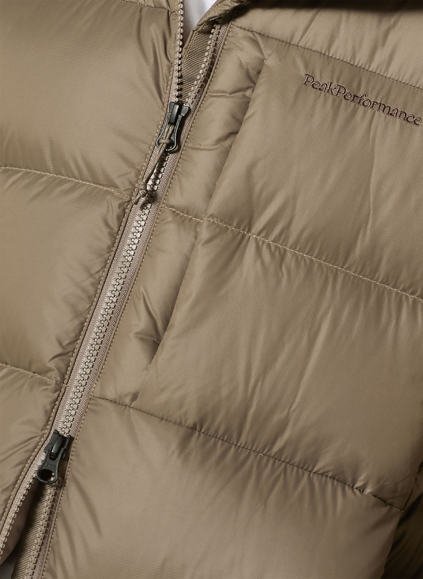 Peak Performance Donsmantel FROST: TAUPE
