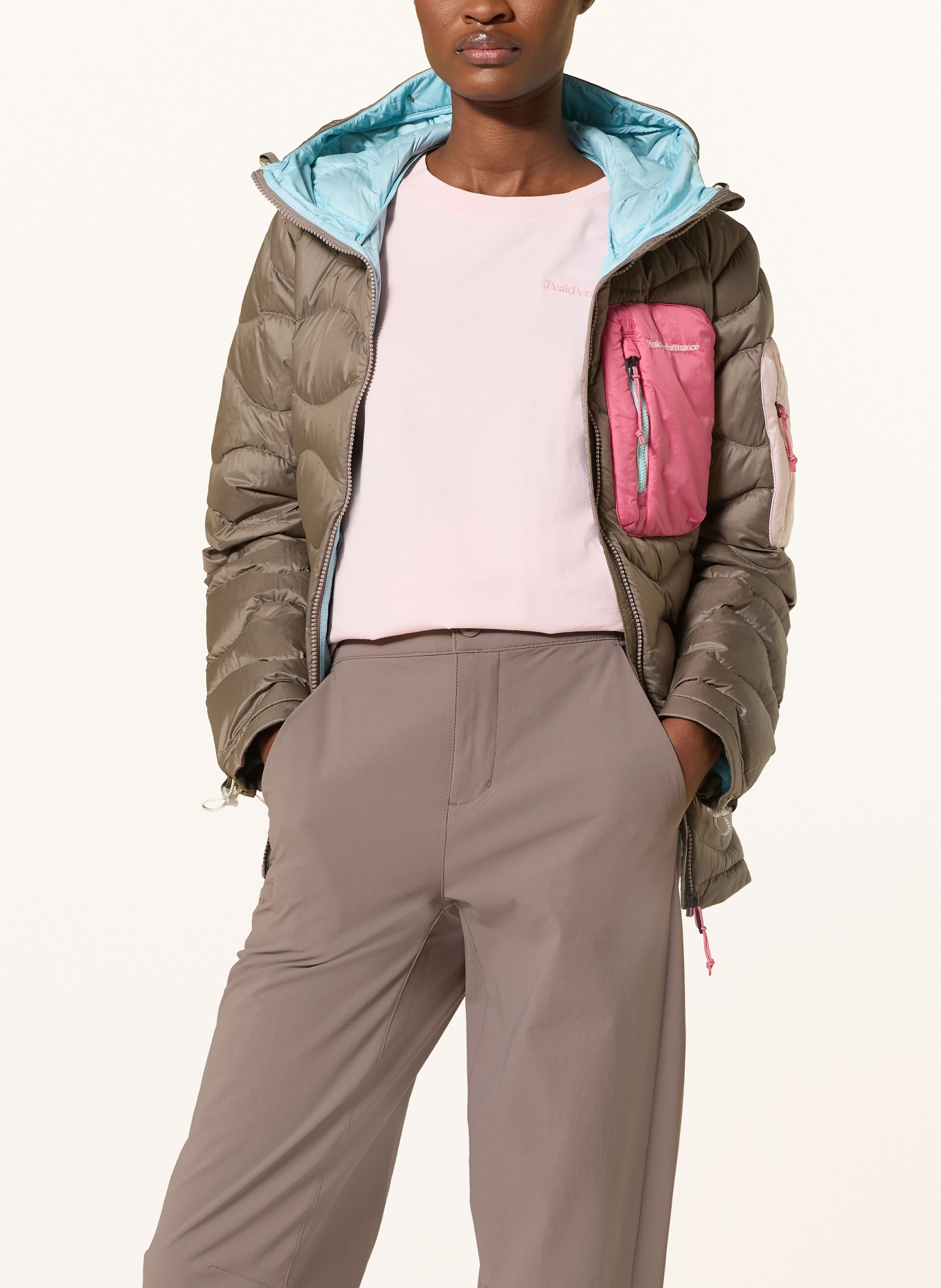 Peak Performance Tricou ORIGINAL: ROZ DESCHIS