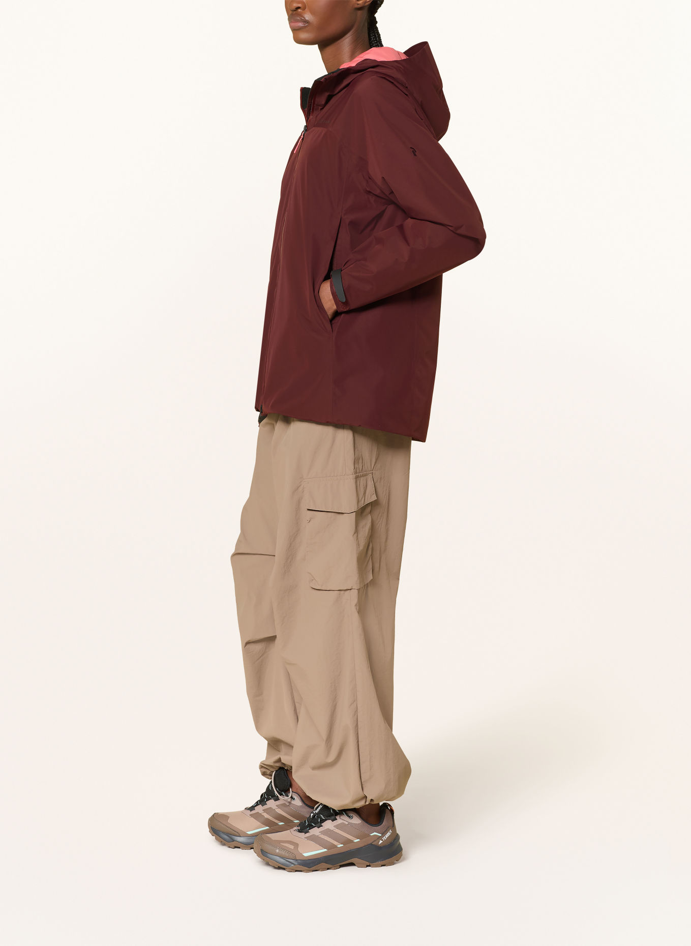 Peak Performance Kurtka pikowana TREELINE INSULATED: CIEMNOCZERWONY