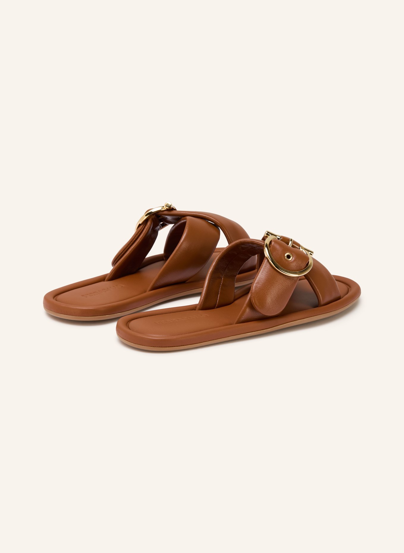 FERRAGAMO Mules ELYZIA: BRUIN