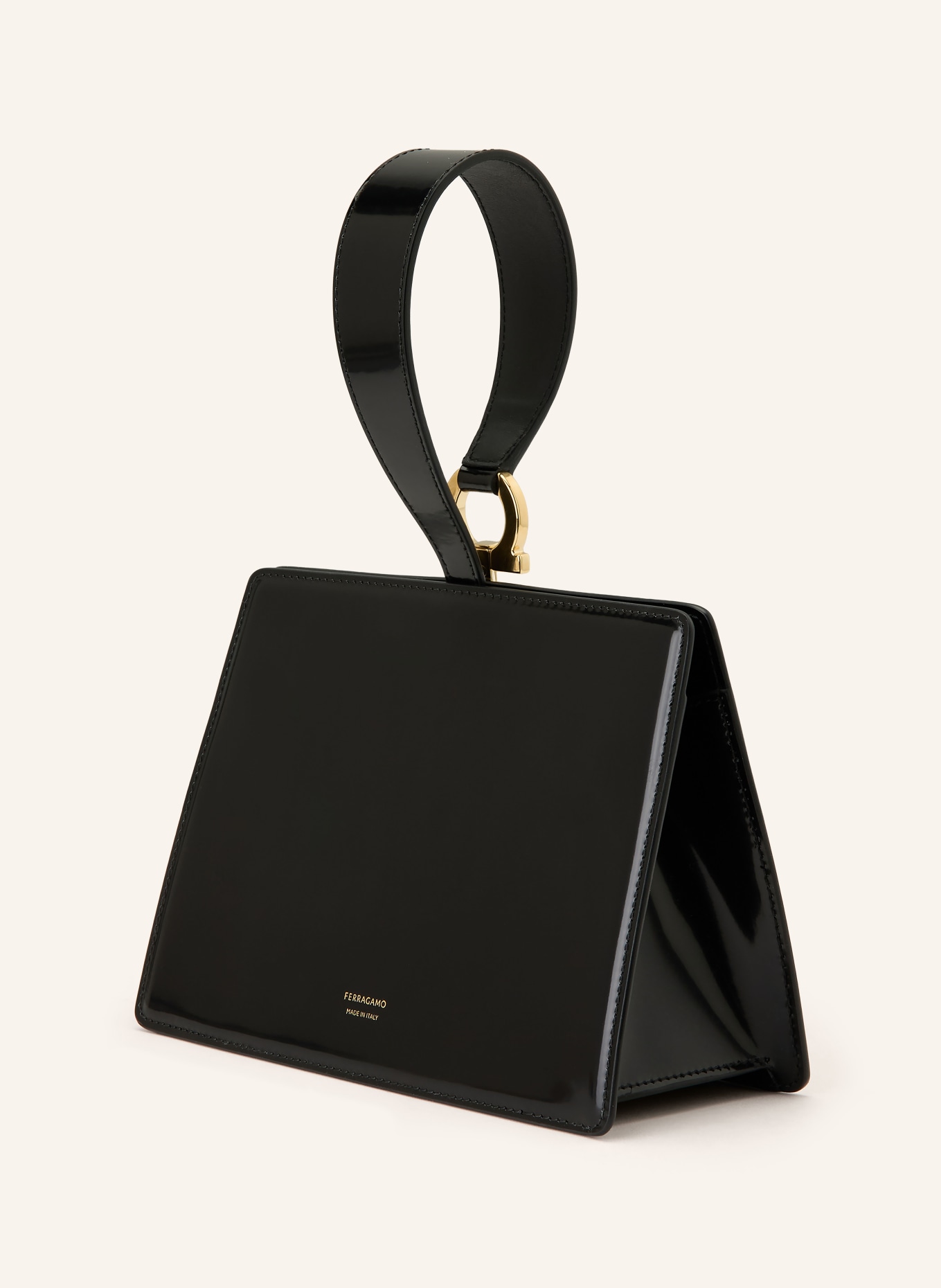 FERRAGAMO Handbag: BLACK