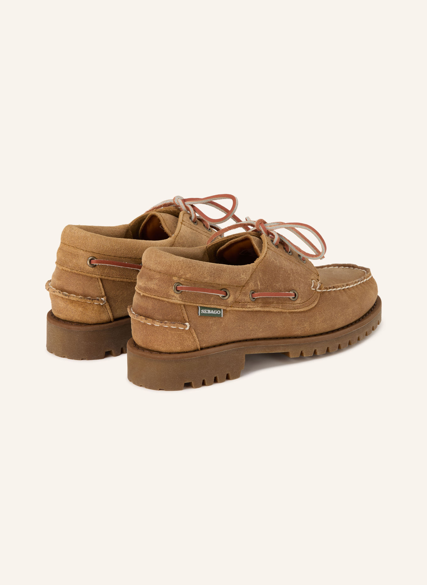 SEBAGO ACADIA Boat Shoes: CAMEL