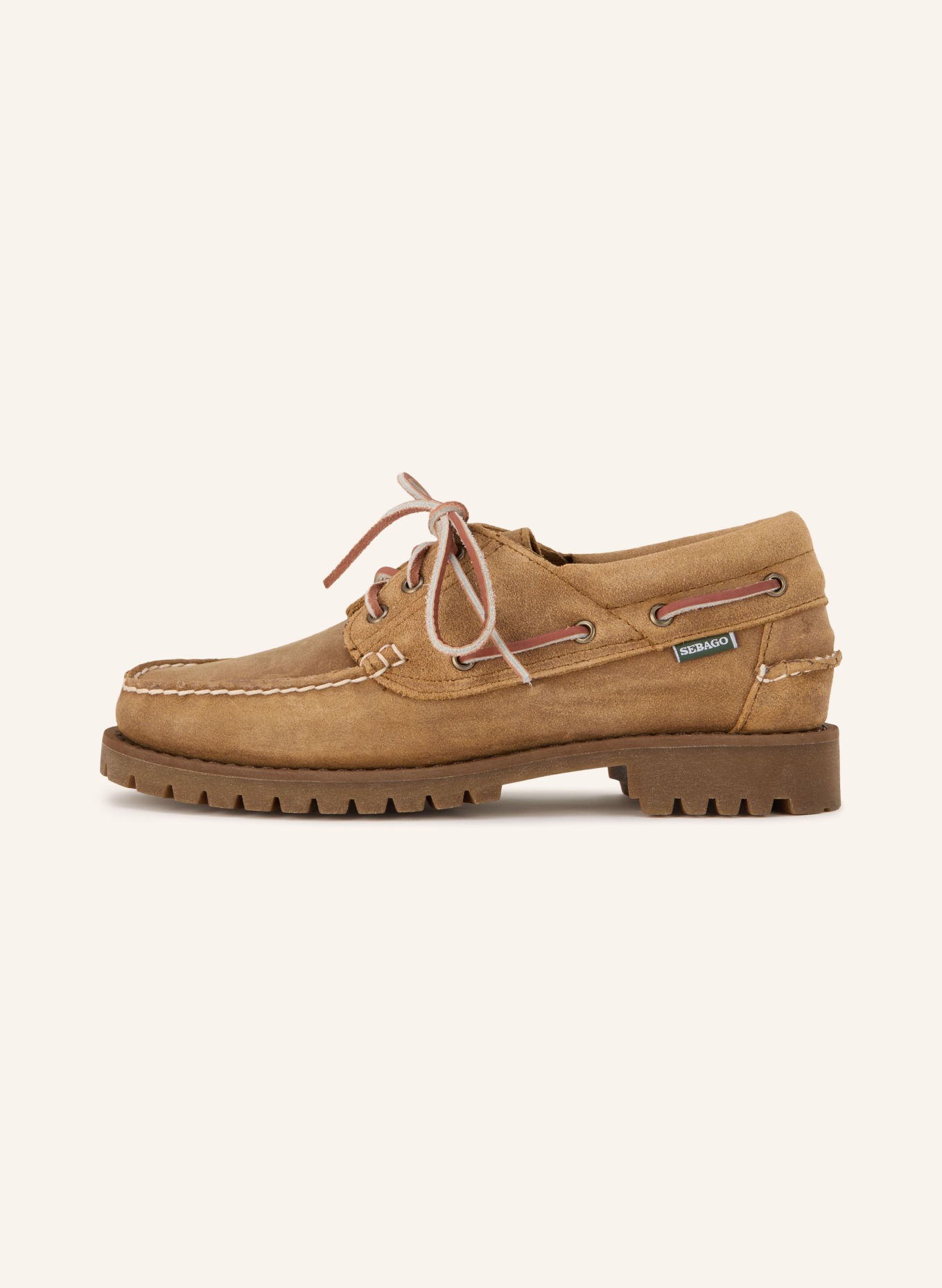 SEBAGO ACADIA Boat Shoes: CAMEL