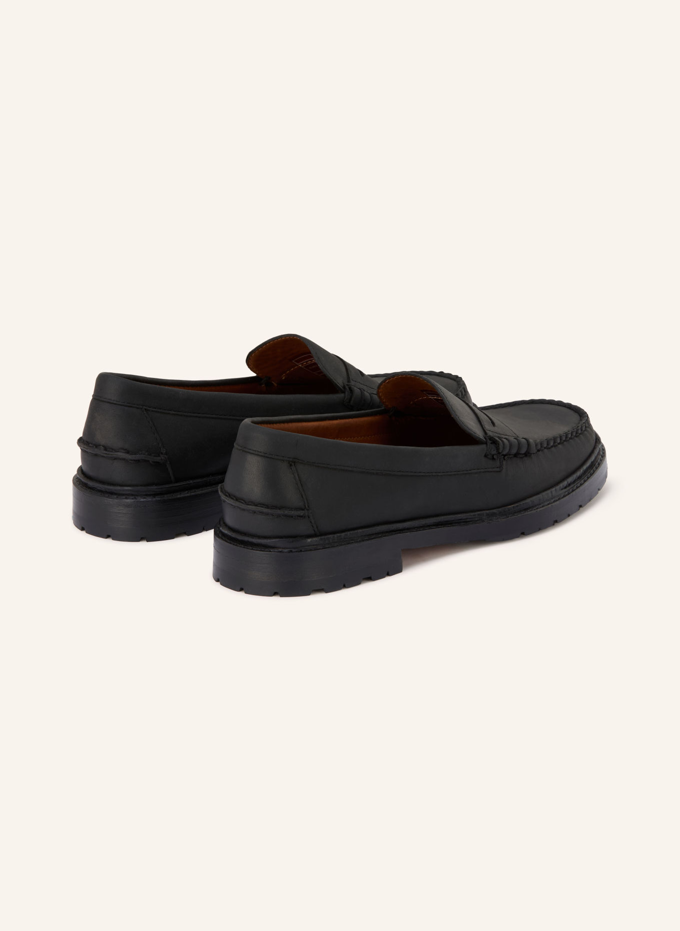 SEBAGO Penny loafers DAXTON: CZARNY