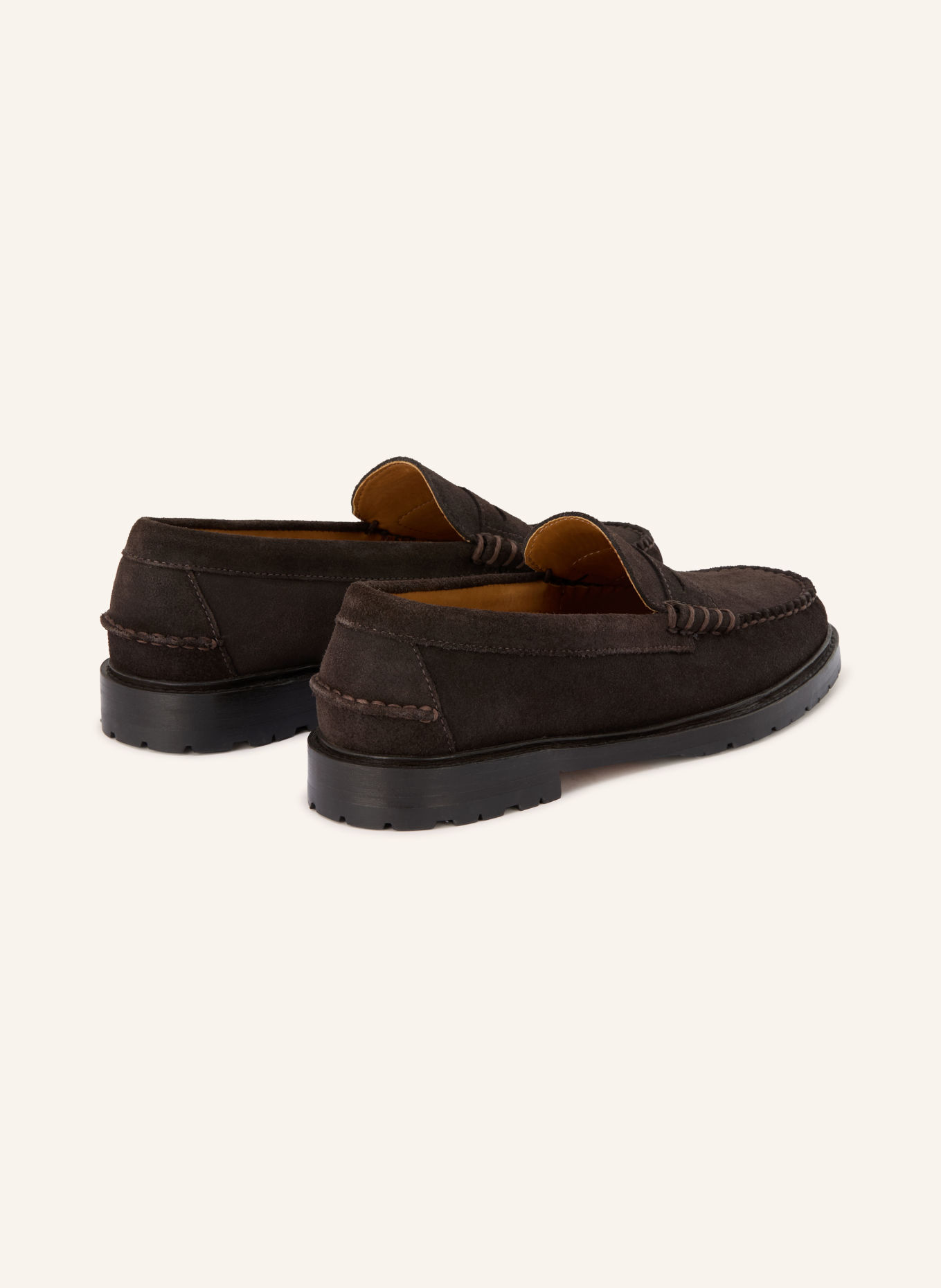 SEBAGO DAWSON Penny Loafers: DARK BROWN