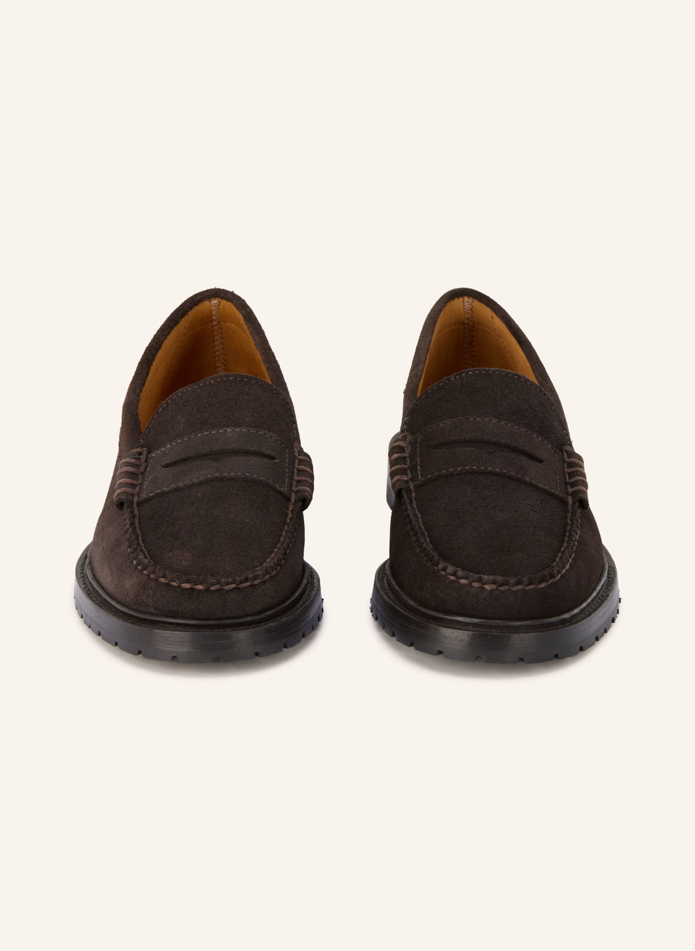 SEBAGO DAWSON Penny Loafers: DARK BROWN
