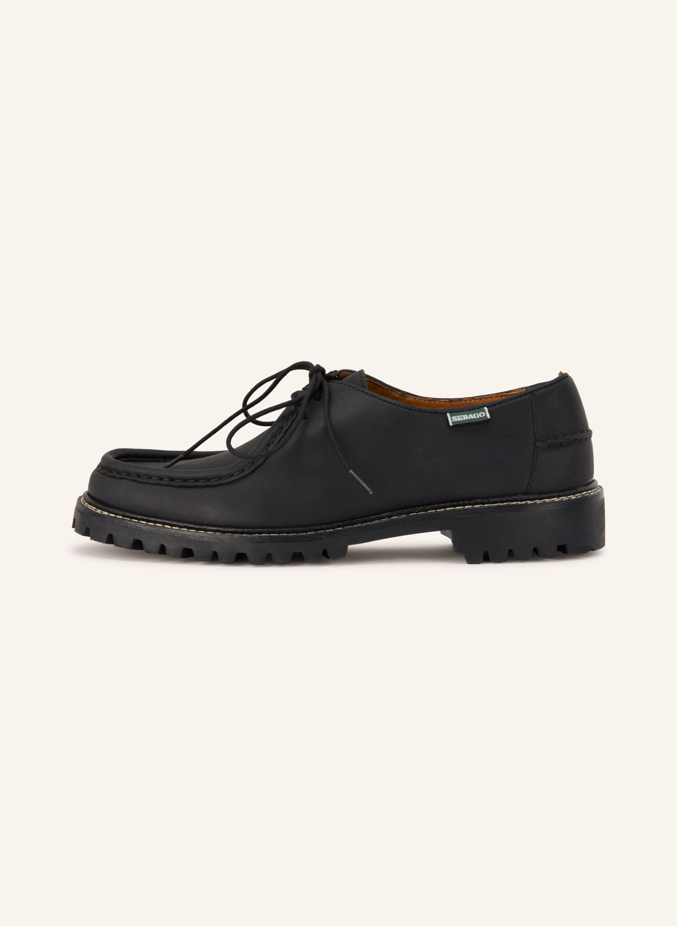 SEBAGO Veterschoen OPAL LUG: ZWART