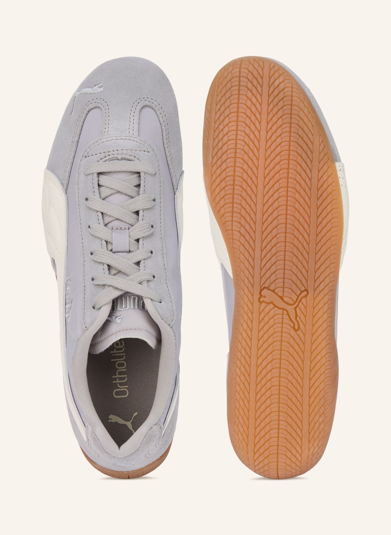 PUMA Tenisky SPEEDCAT: ČERNOŠEDÁ / BÍLÁ