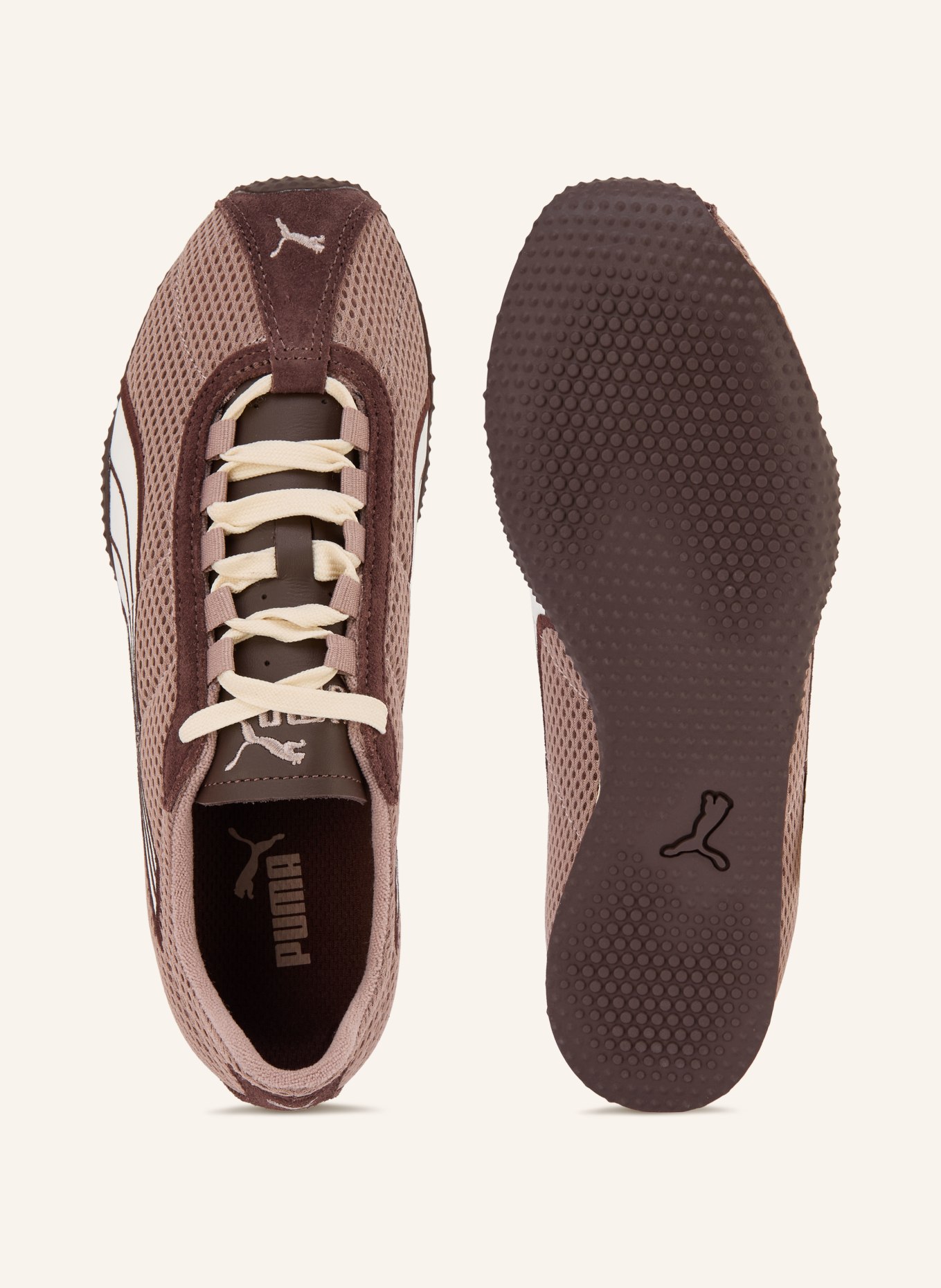 PUMA Sneaker H-STREET: BRĄZOWY / BIAŁY