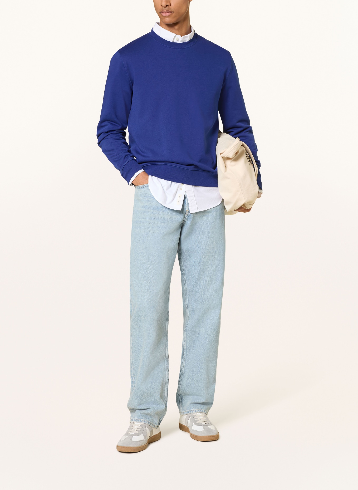 ARKET sweatshirt: BLAUW