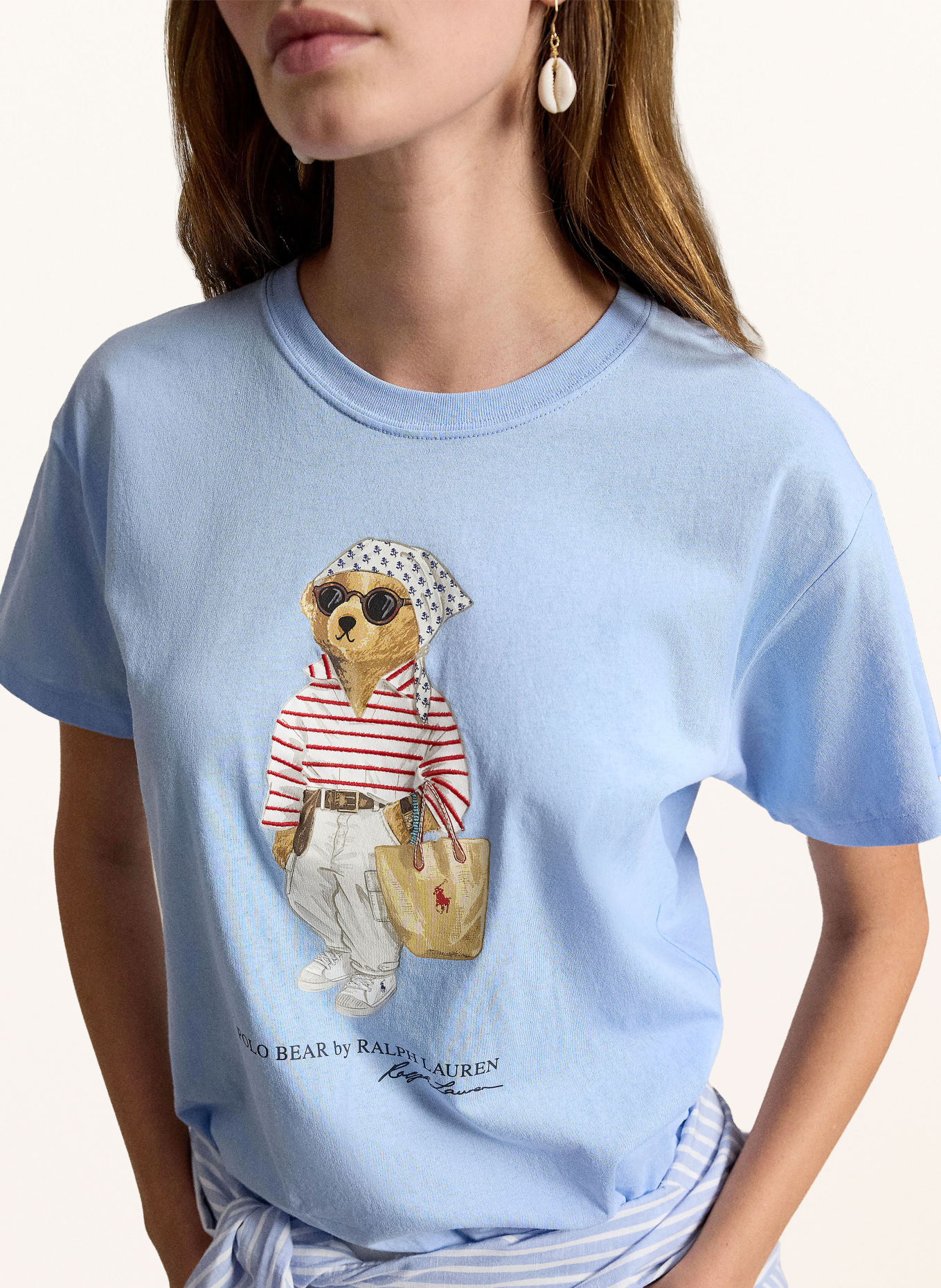 POLO RALPH LAUREN T-shirt: LICHTBLAUW