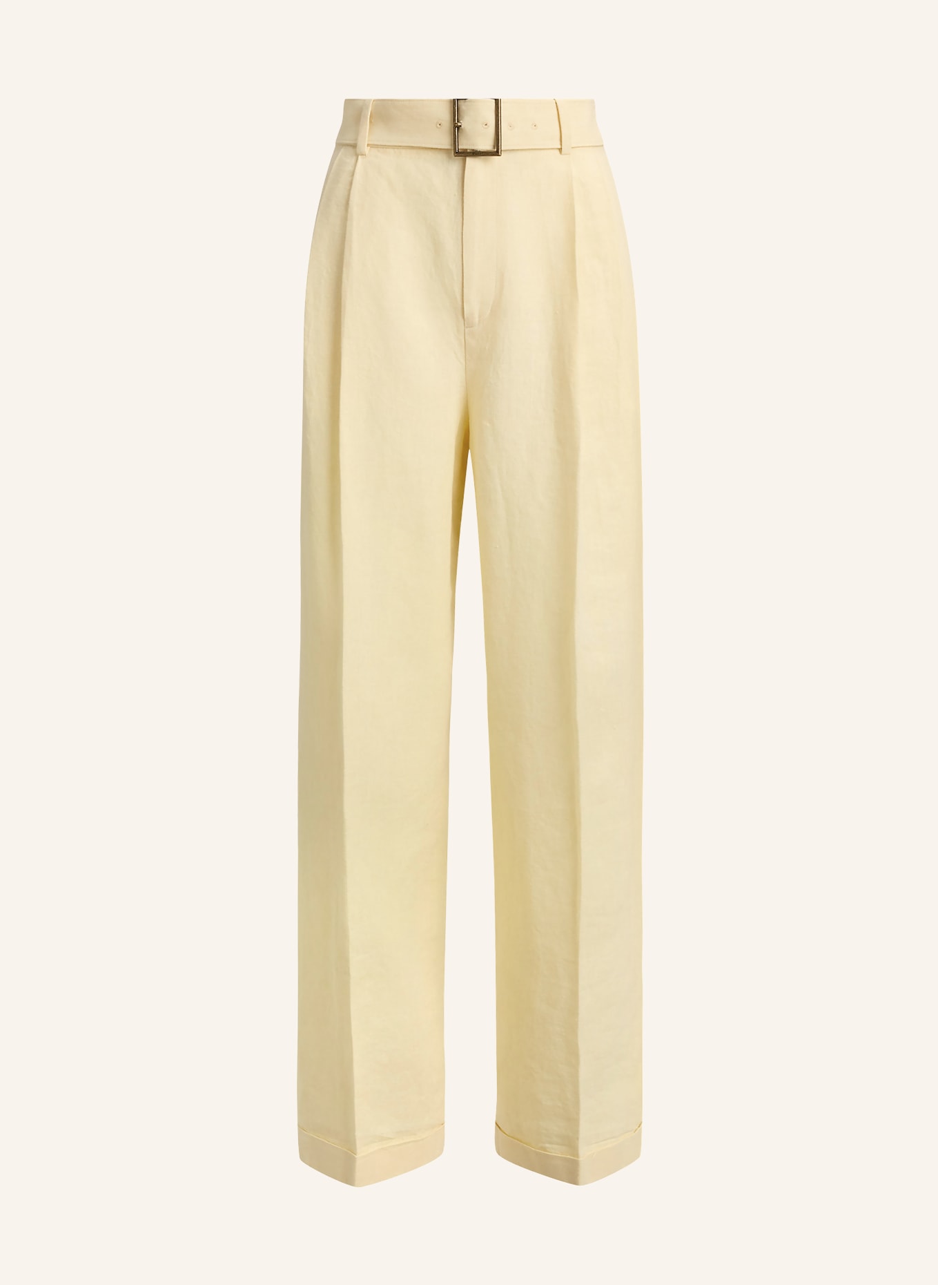 POLO RALPH LAUREN Leinenhose: GELB