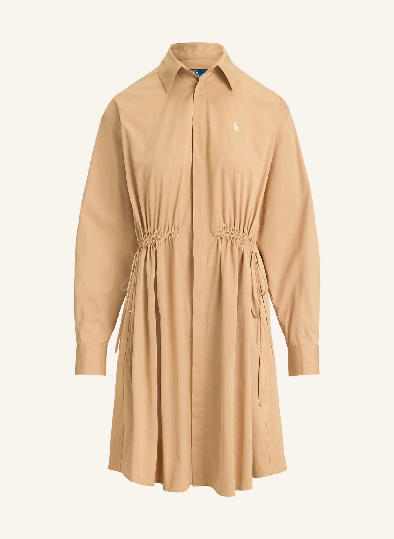 POLO RALPH LAUREN Hemdblusenkleid: CAMEL