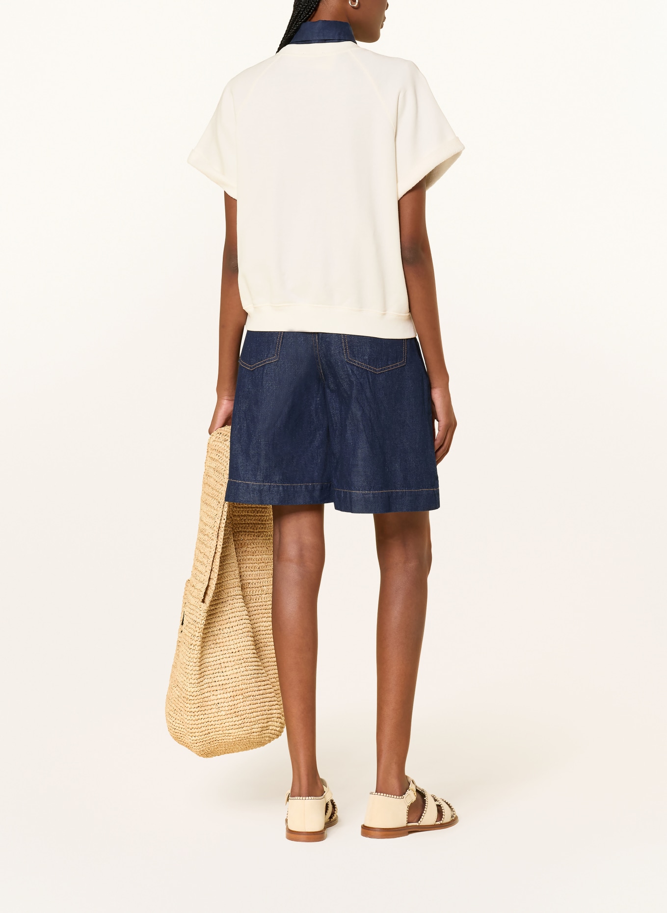 POLO RALPH LAUREN Sweatshirt: ECRU