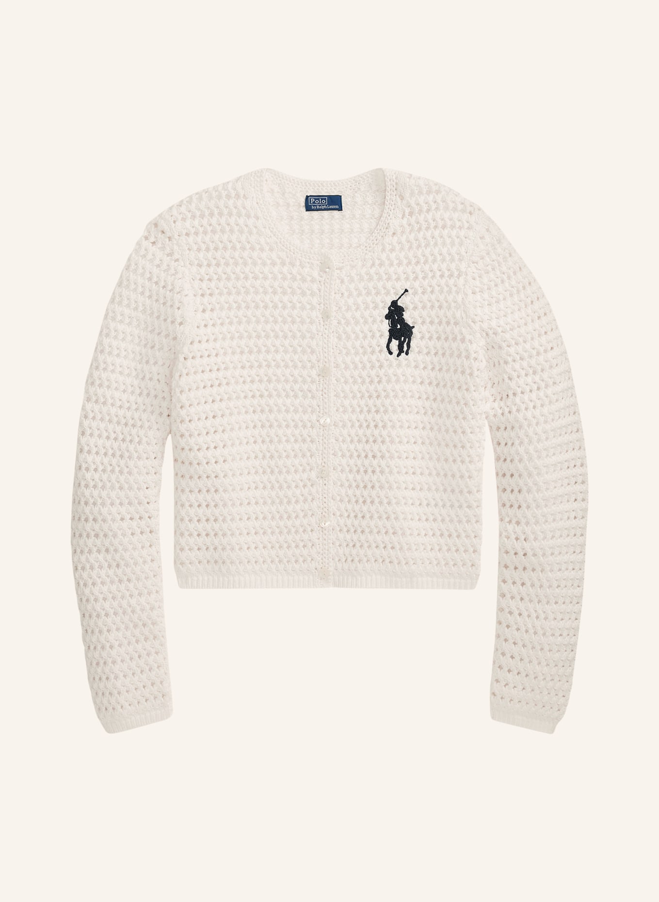 POLO RALPH LAUREN Svetr: BÍLÁ