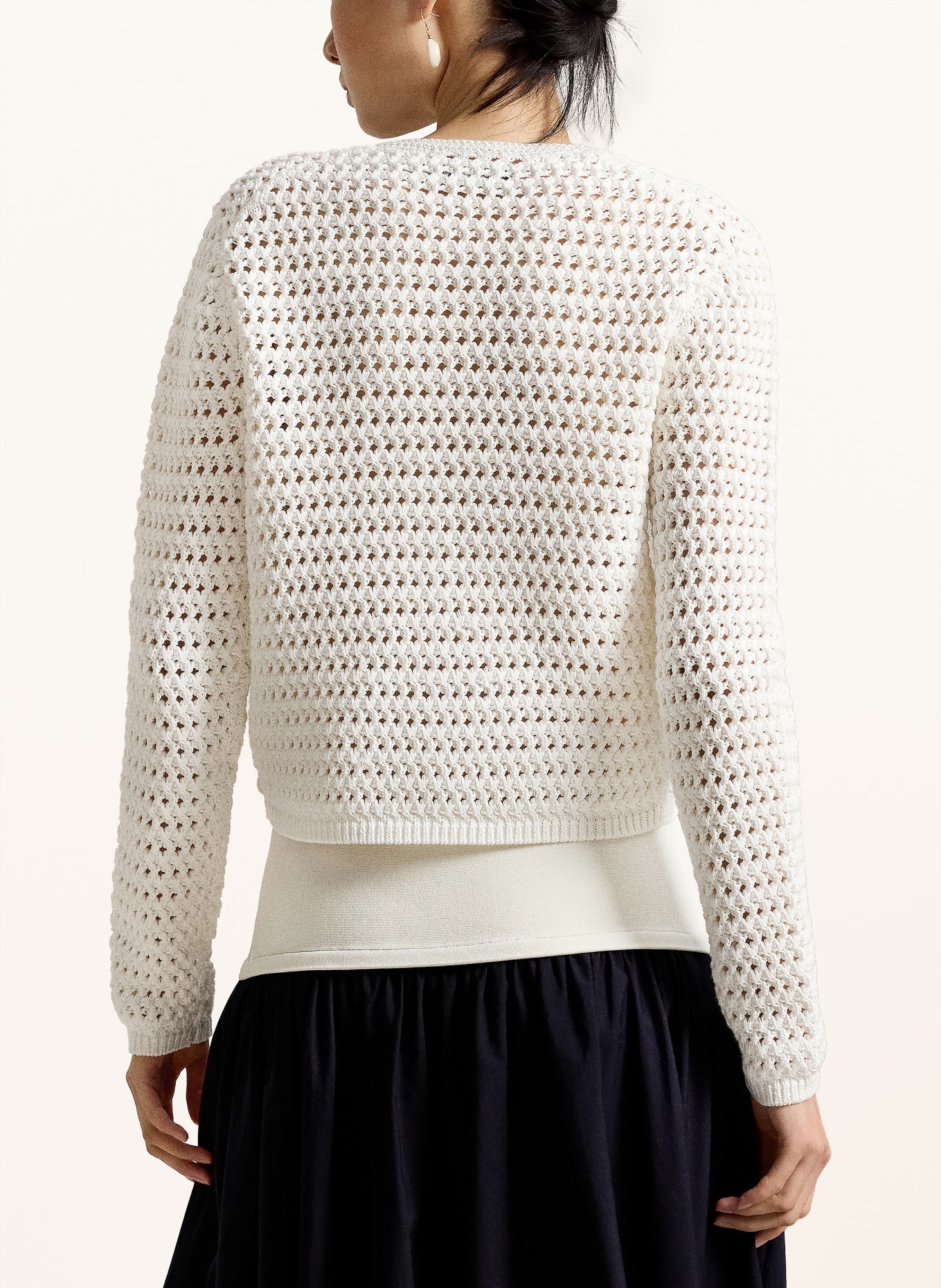 POLO RALPH LAUREN Svetr: BÍLÁ