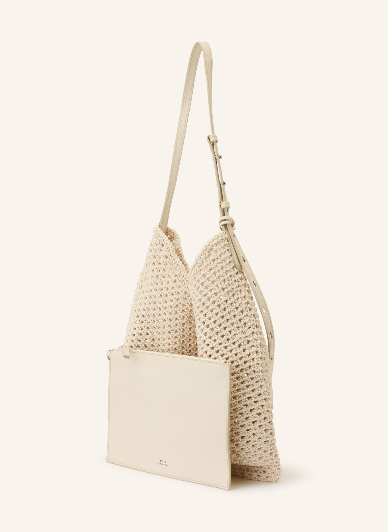 POLO RALPH LAUREN Shopper: CREME / SILBER