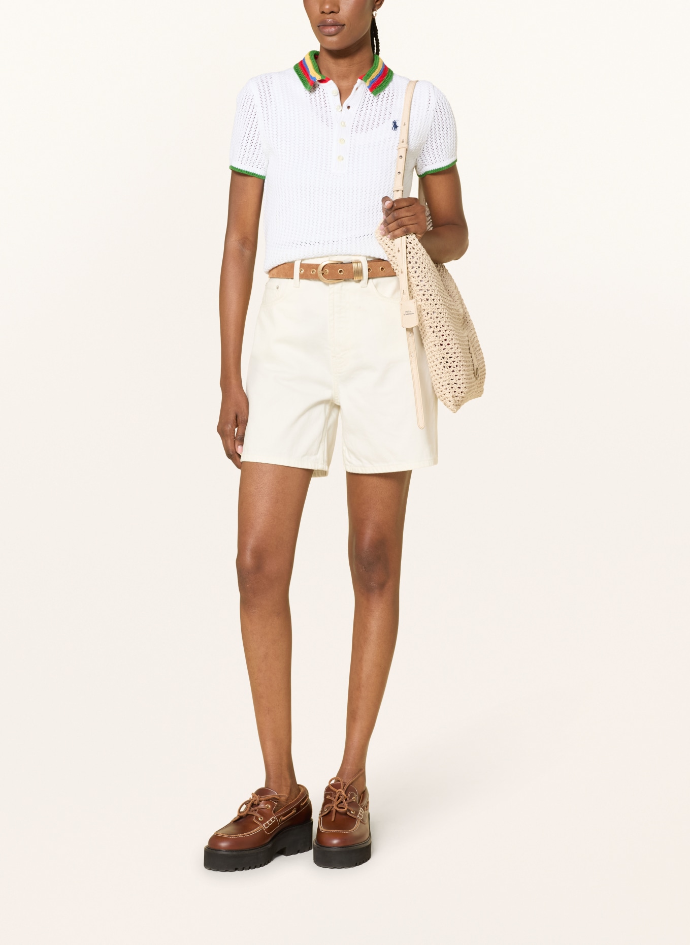 POLO RALPH LAUREN Shopper: CREME / SILBER