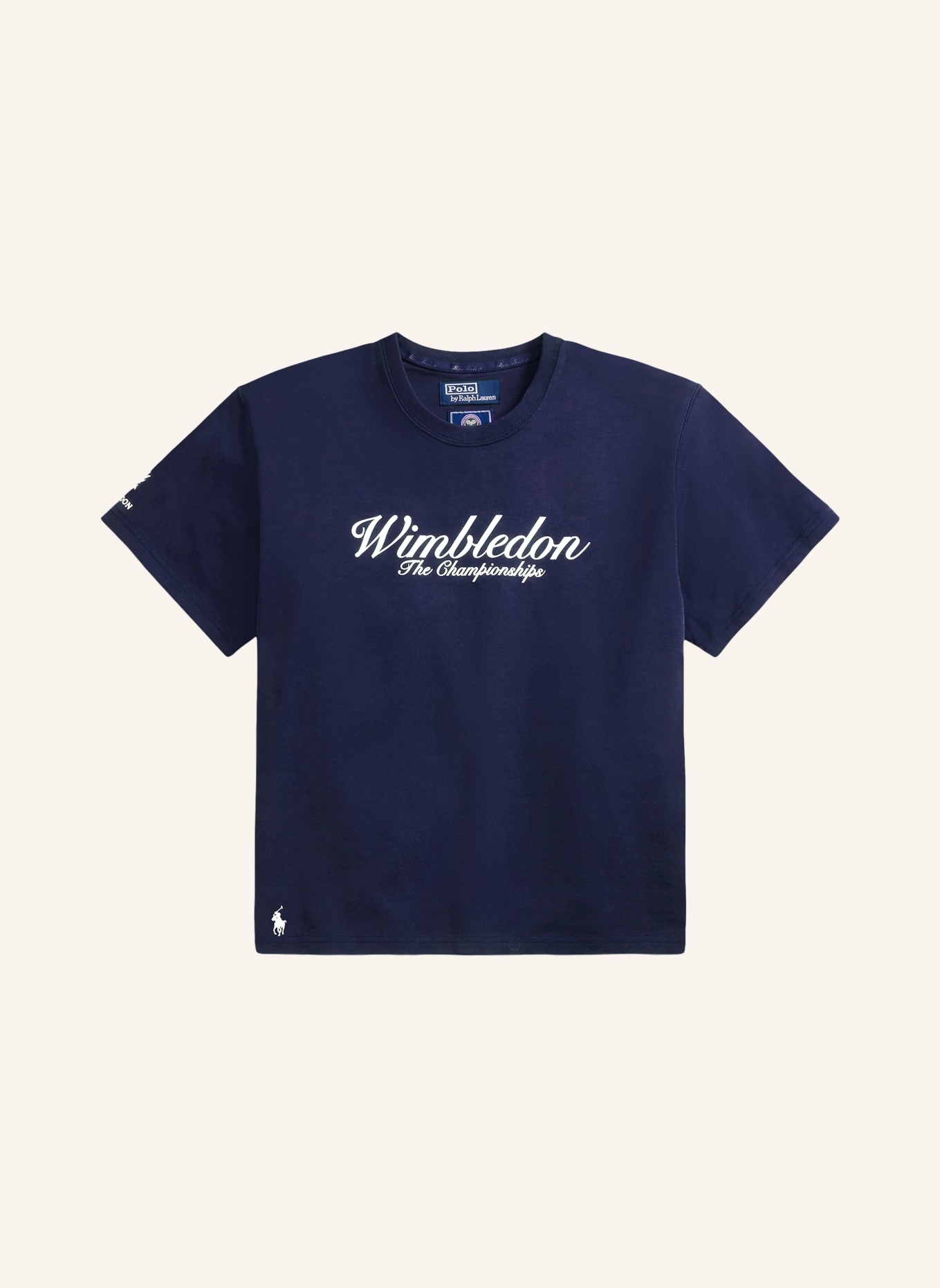 POLO RALPH LAUREN T-shirt: BLEU FONCÉ
